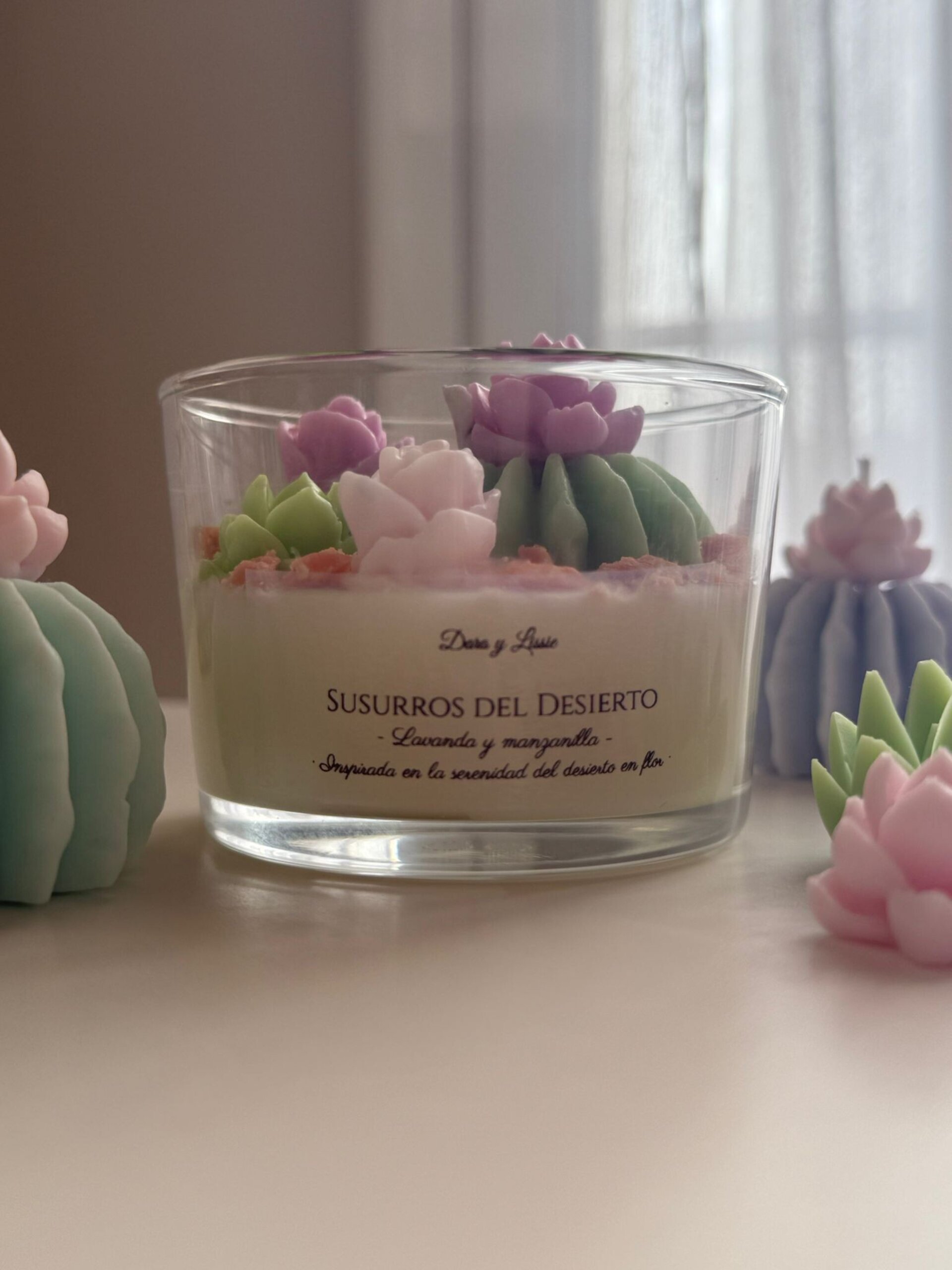 Set  de velas “Susurros del Desierto” – Cactus & Calma - 4