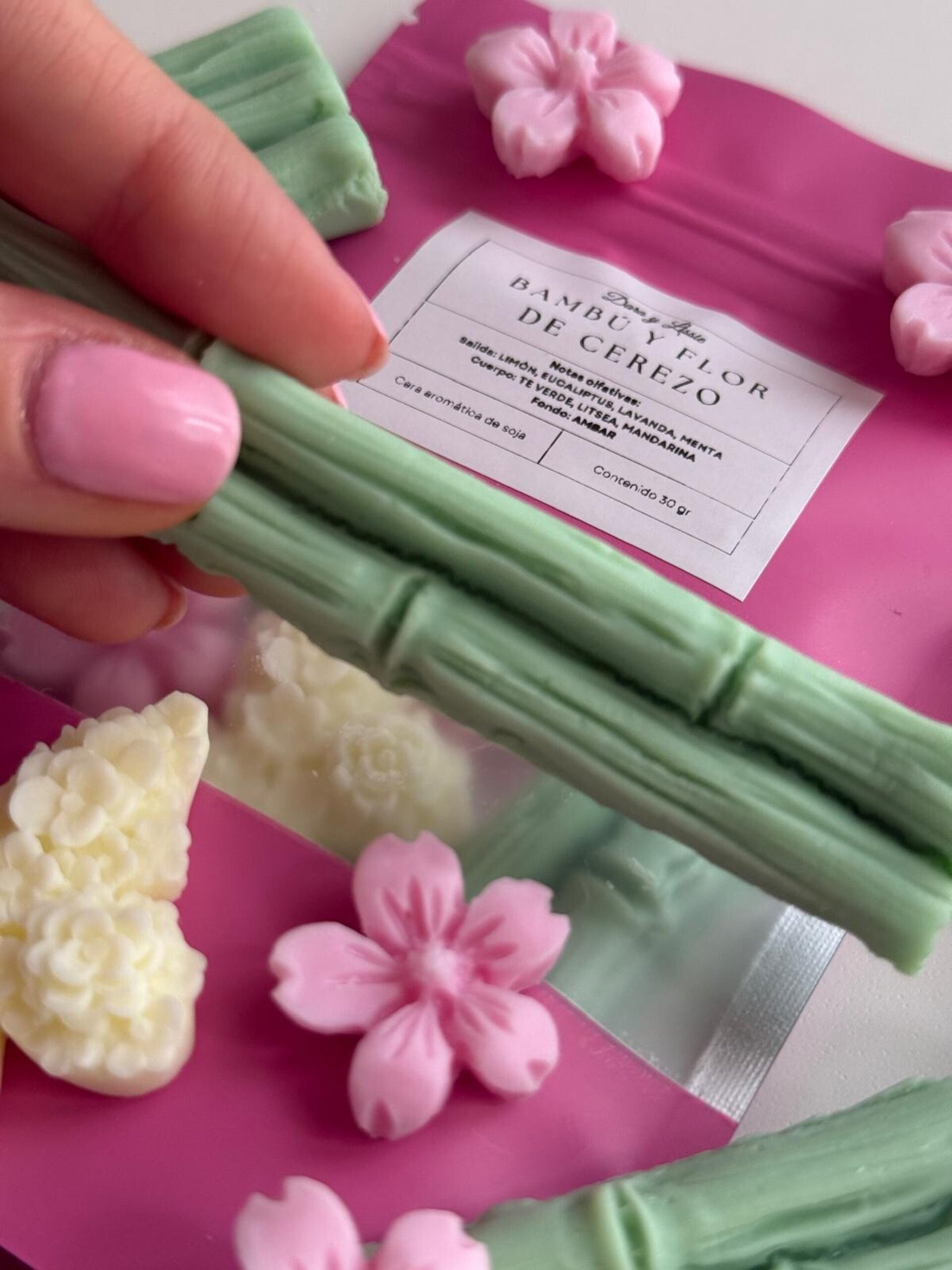 Ceras Aromáticas Bambú & Flor de Cerezo - 3