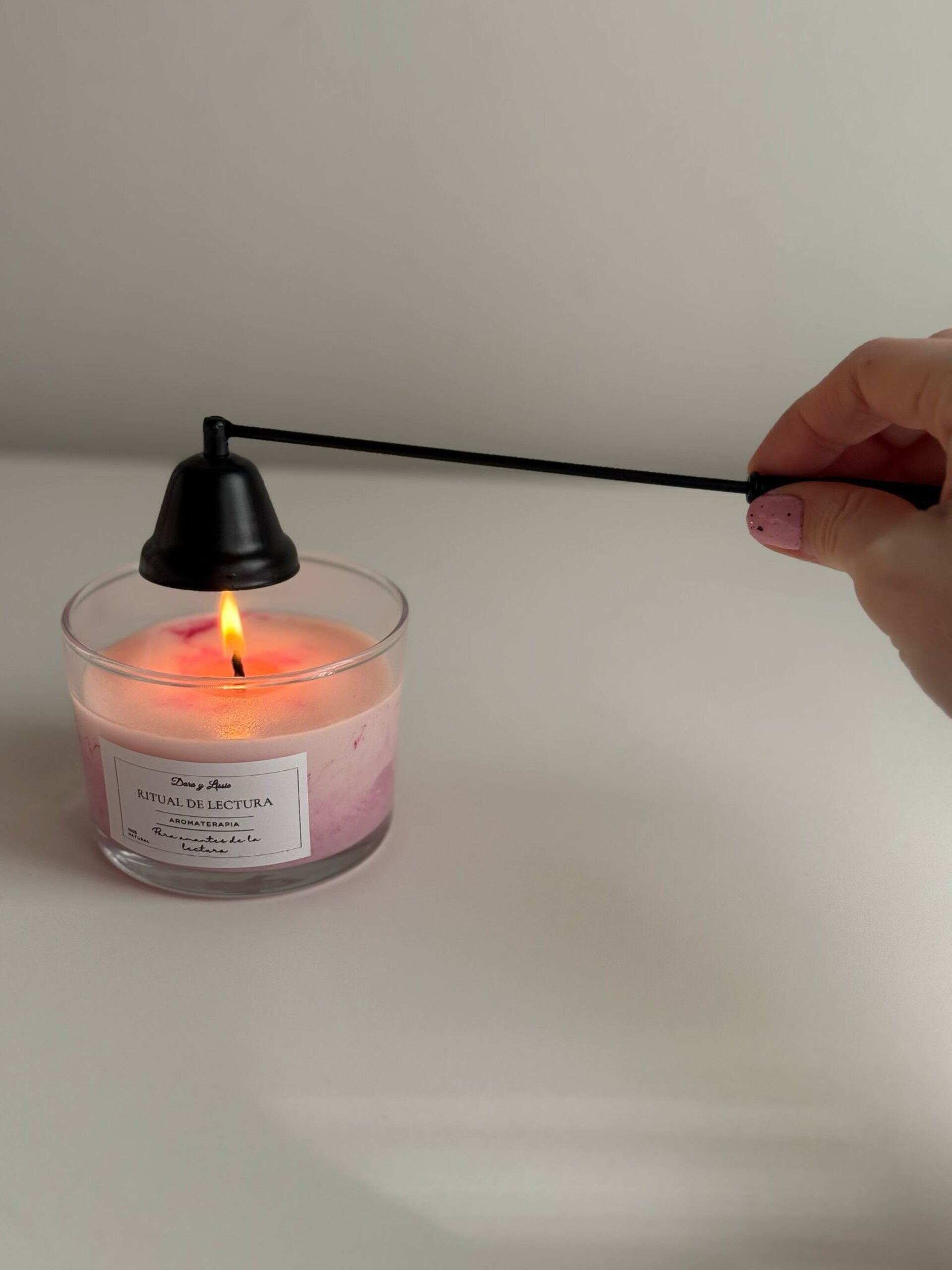 Pack de Cuidado para Velas: Apagavelas y Cuchara de Mecha - 6