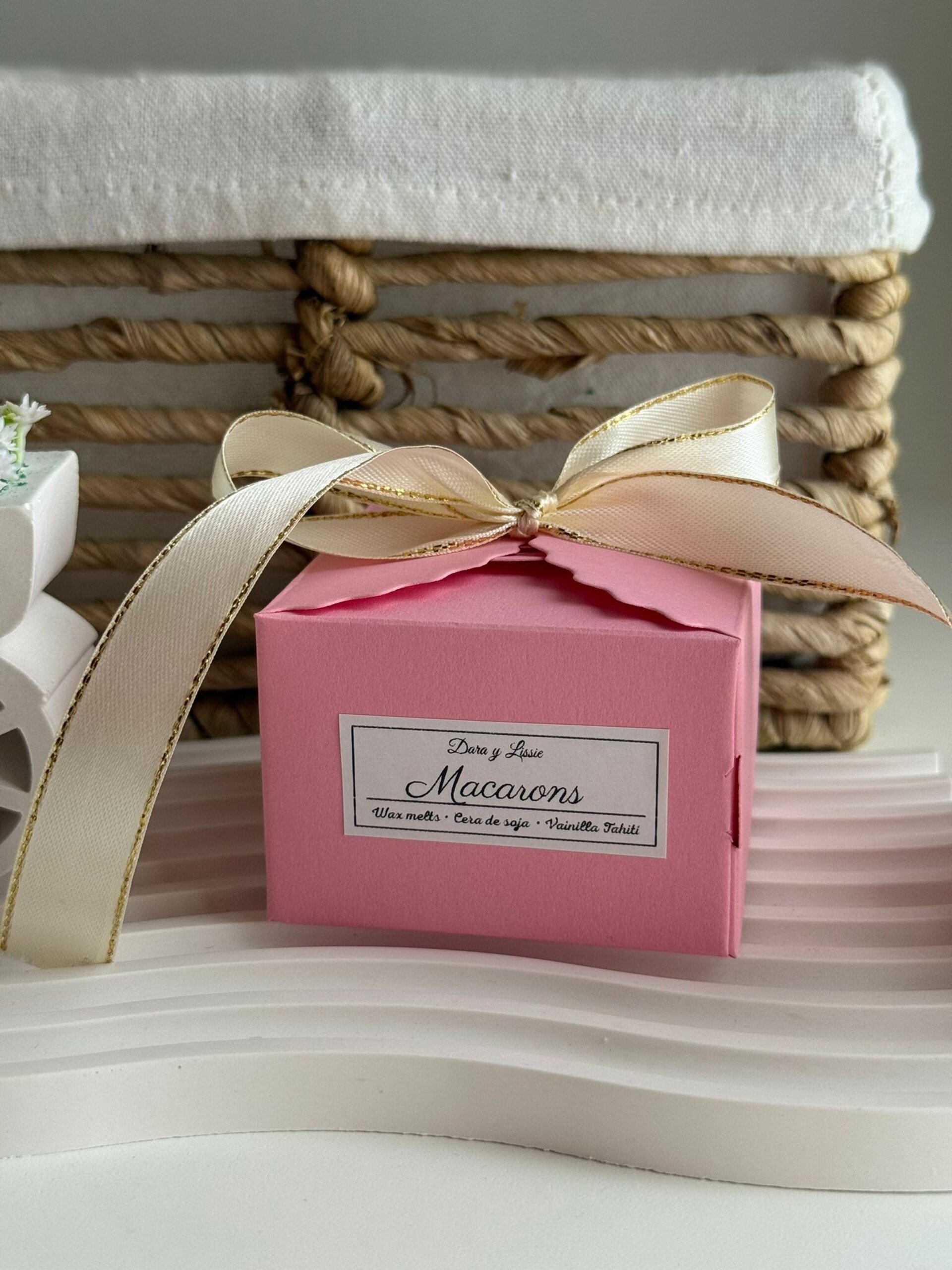 Wax Melts Vainilla Tahití en Forma de Macarons - 2