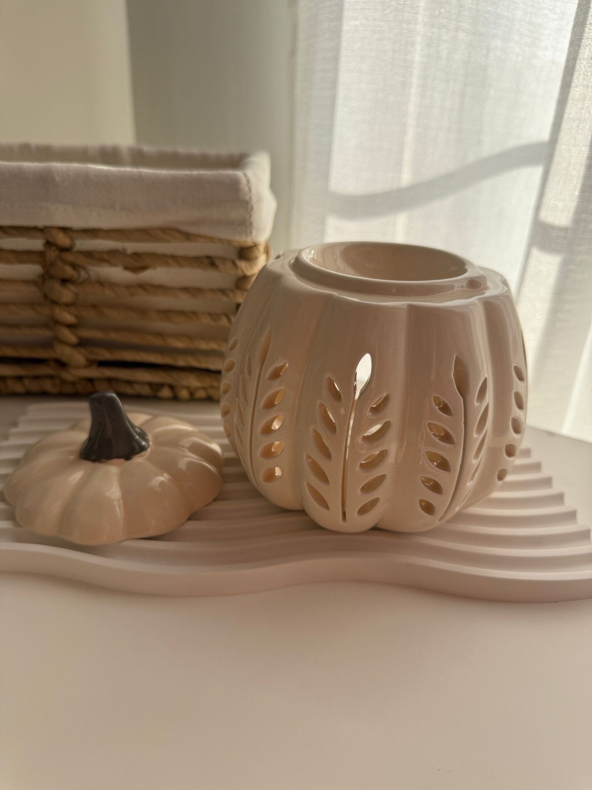 Quemador de Cera – Calabaza de Cerámica - 3