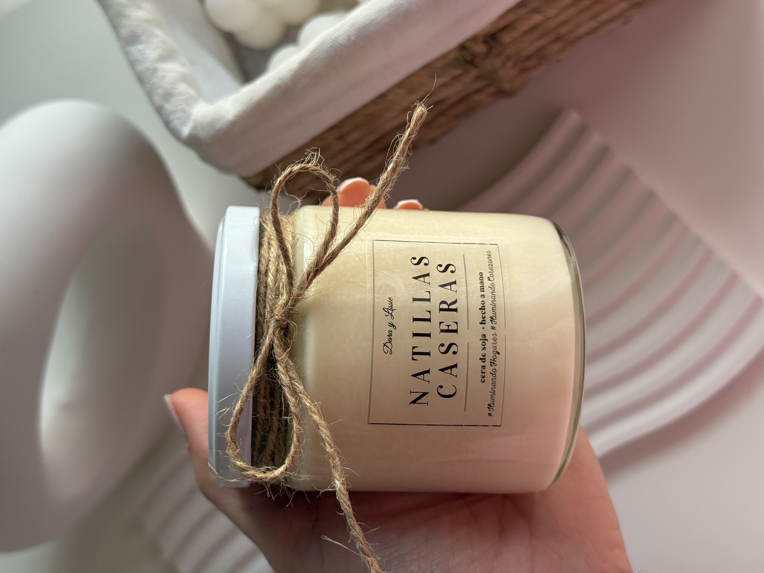 Vela aromática en tarro - Natillas caseras - 4