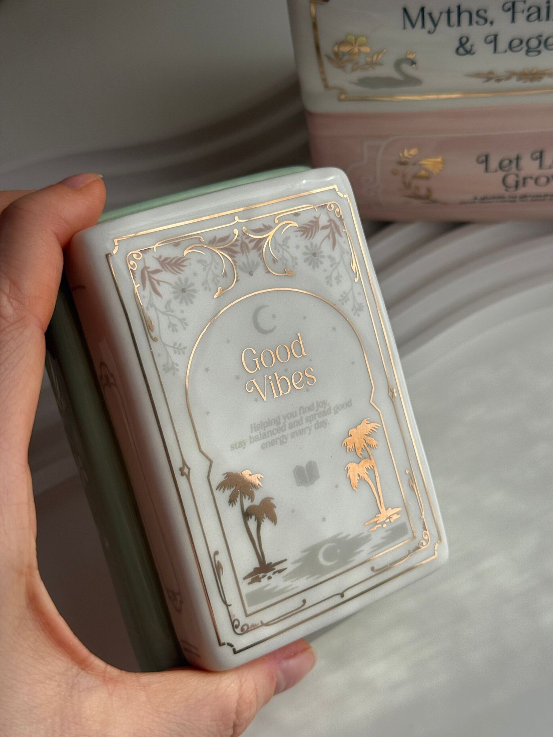 Quemador de wax melts – Biblioteca de ensueño - 9
