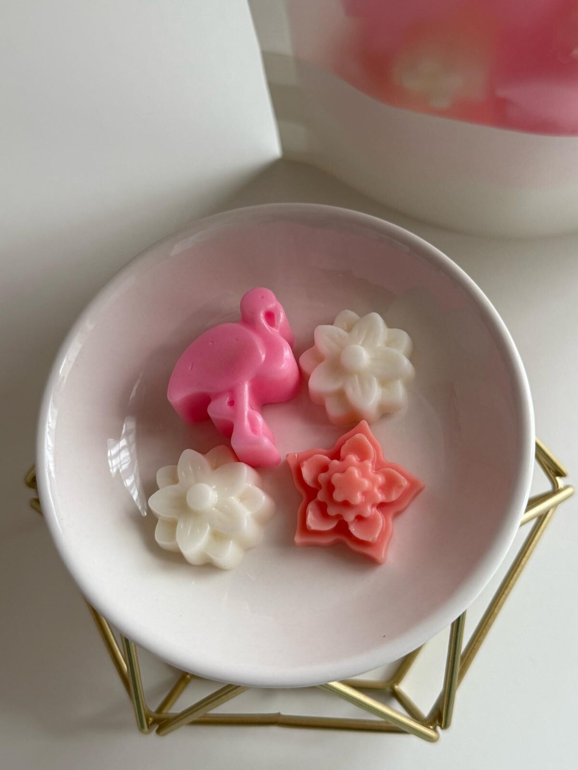 Wax Melts Ginger Lily – Ceras Aromáticas con formas de Flamencos - 6