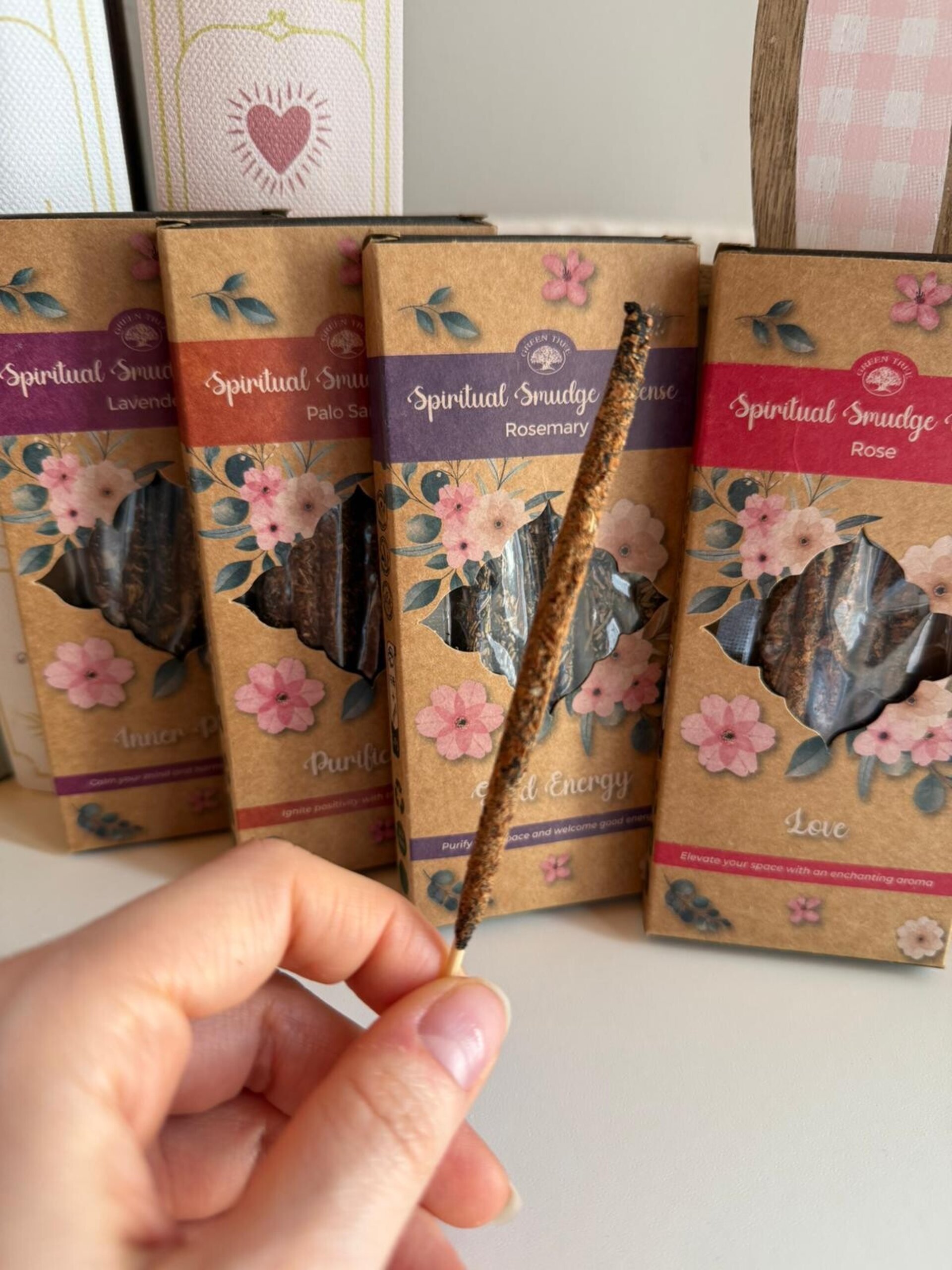 Incienso Ritual – Rosa (Aroma Floral Relajante) - 1