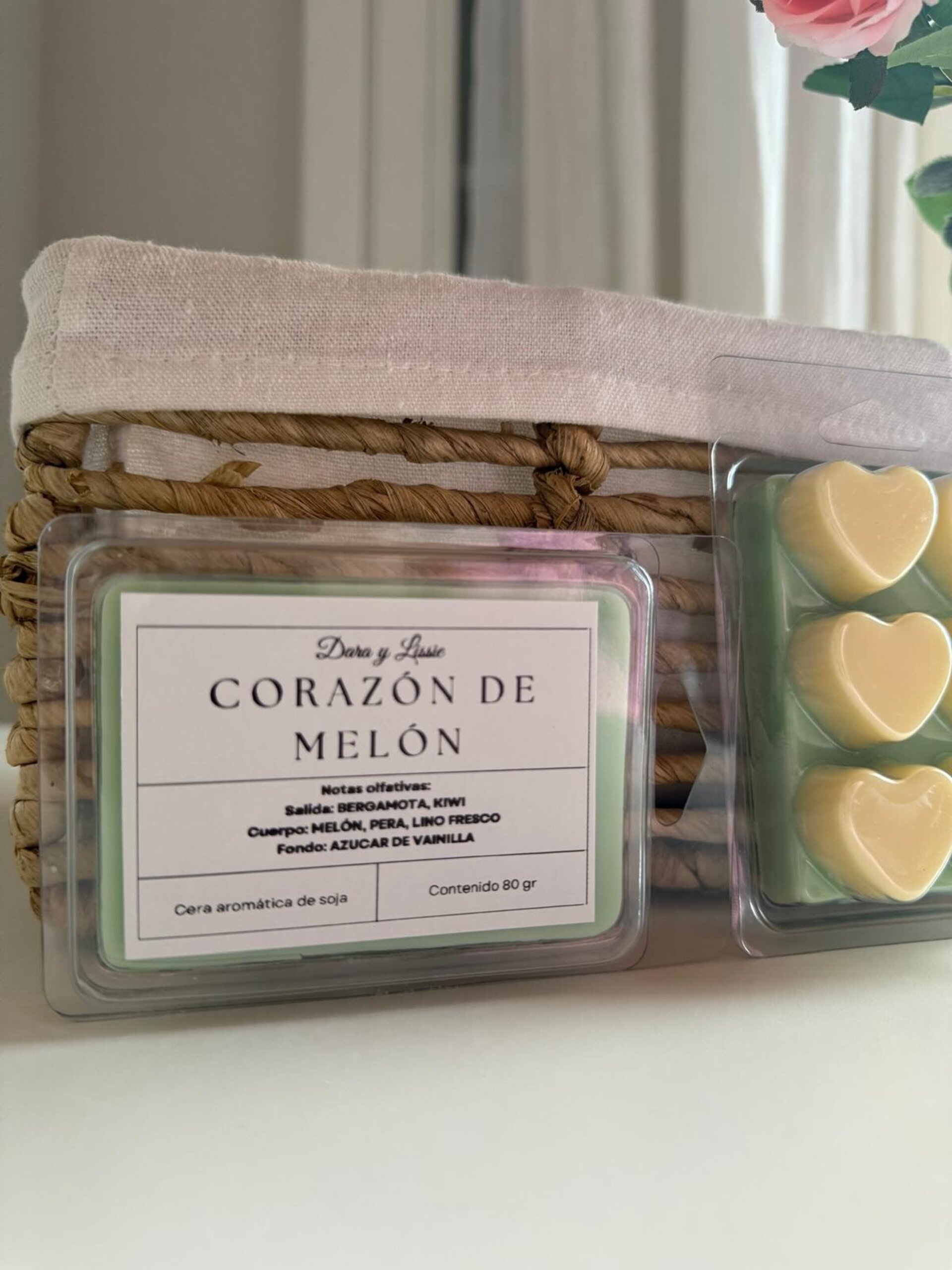 Corazón de Melón - Tableta aromática aroma a melón dulce - 4