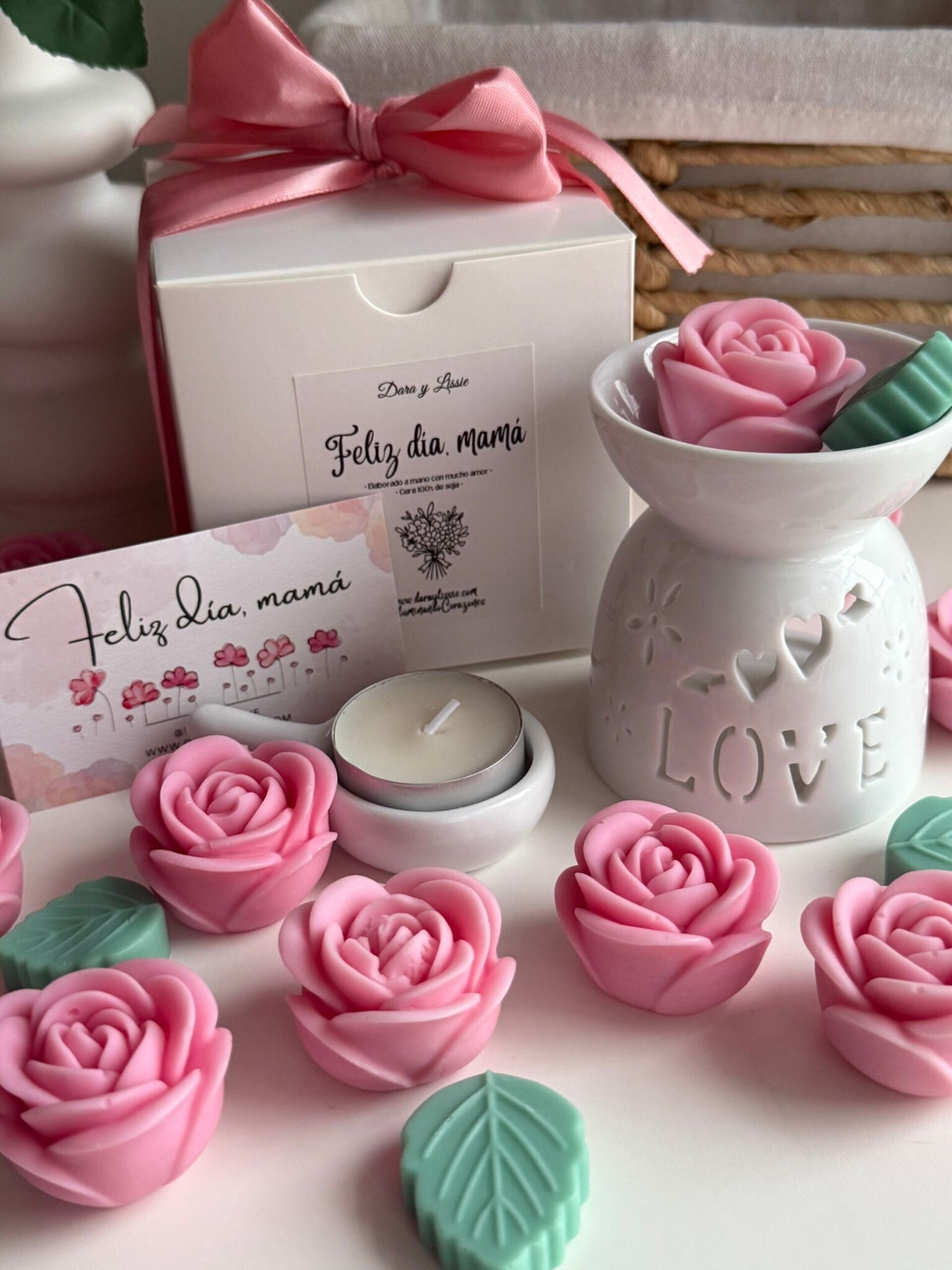 Caja Regalo Día de la Madre – Pack Aromático “Love” con Wax Melts - 1