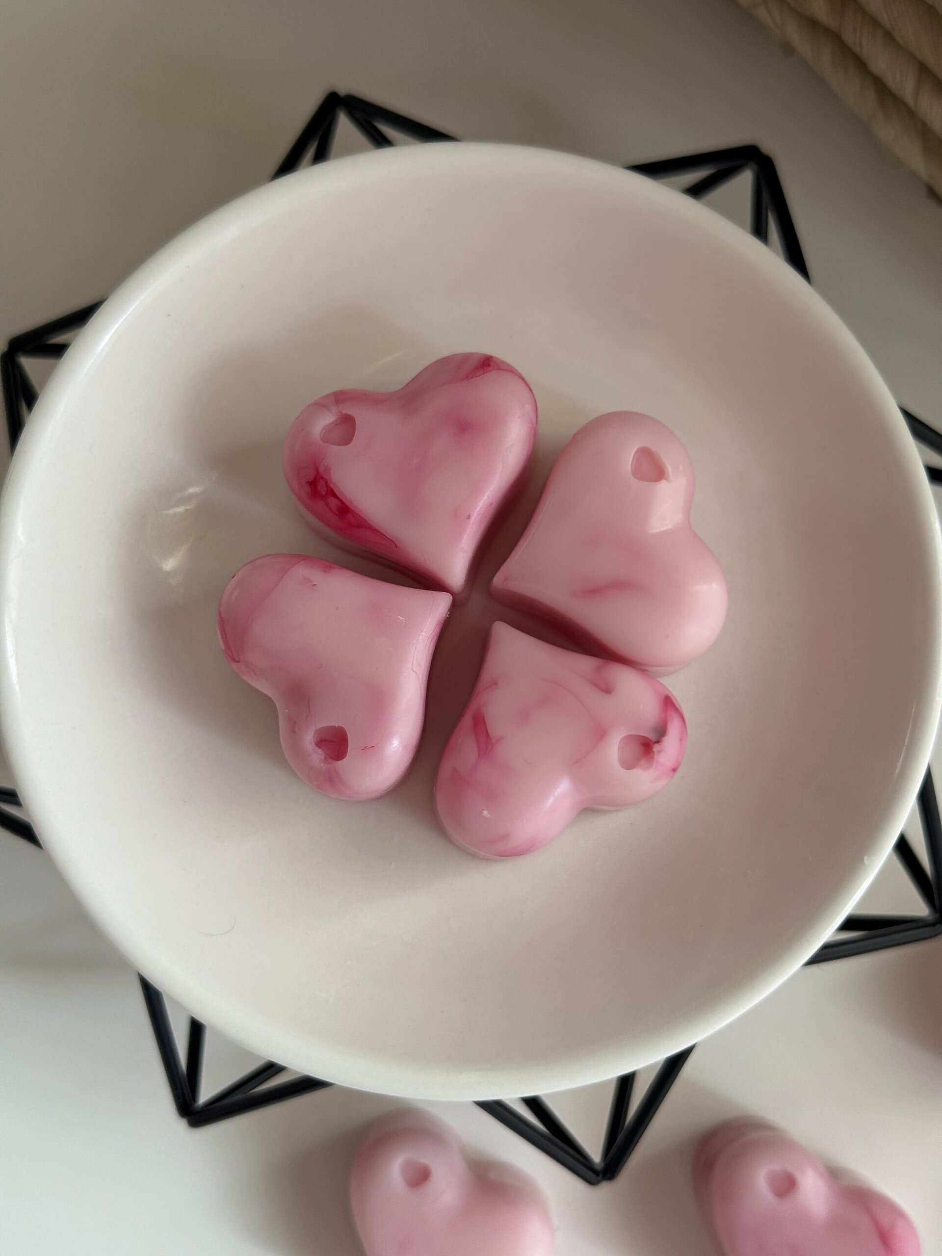 Wax melts Frambuesa, Vainilla y Caramelo – Puro espectáculo - 5