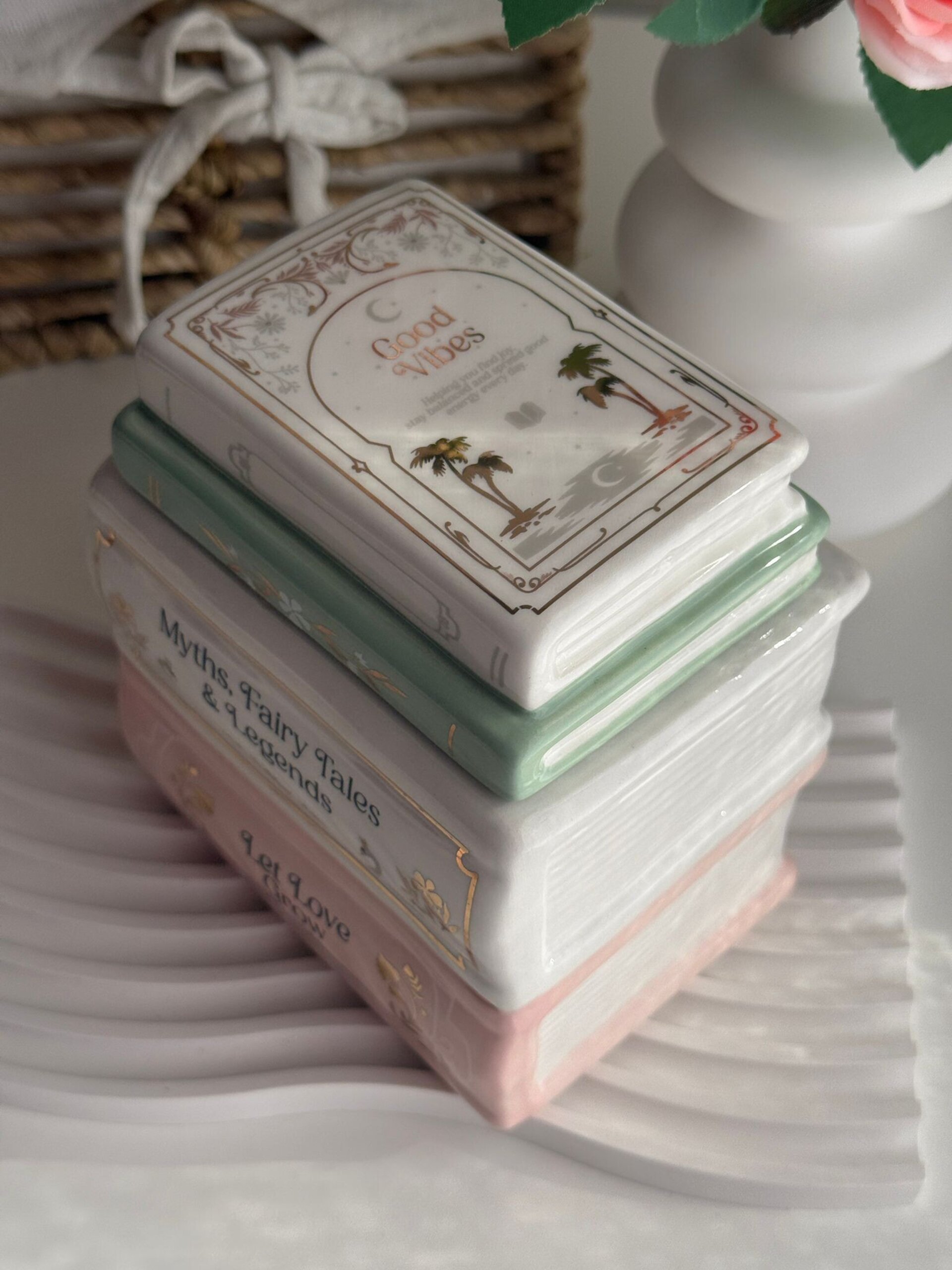 Quemador de wax melts – Biblioteca de ensueño - 5
