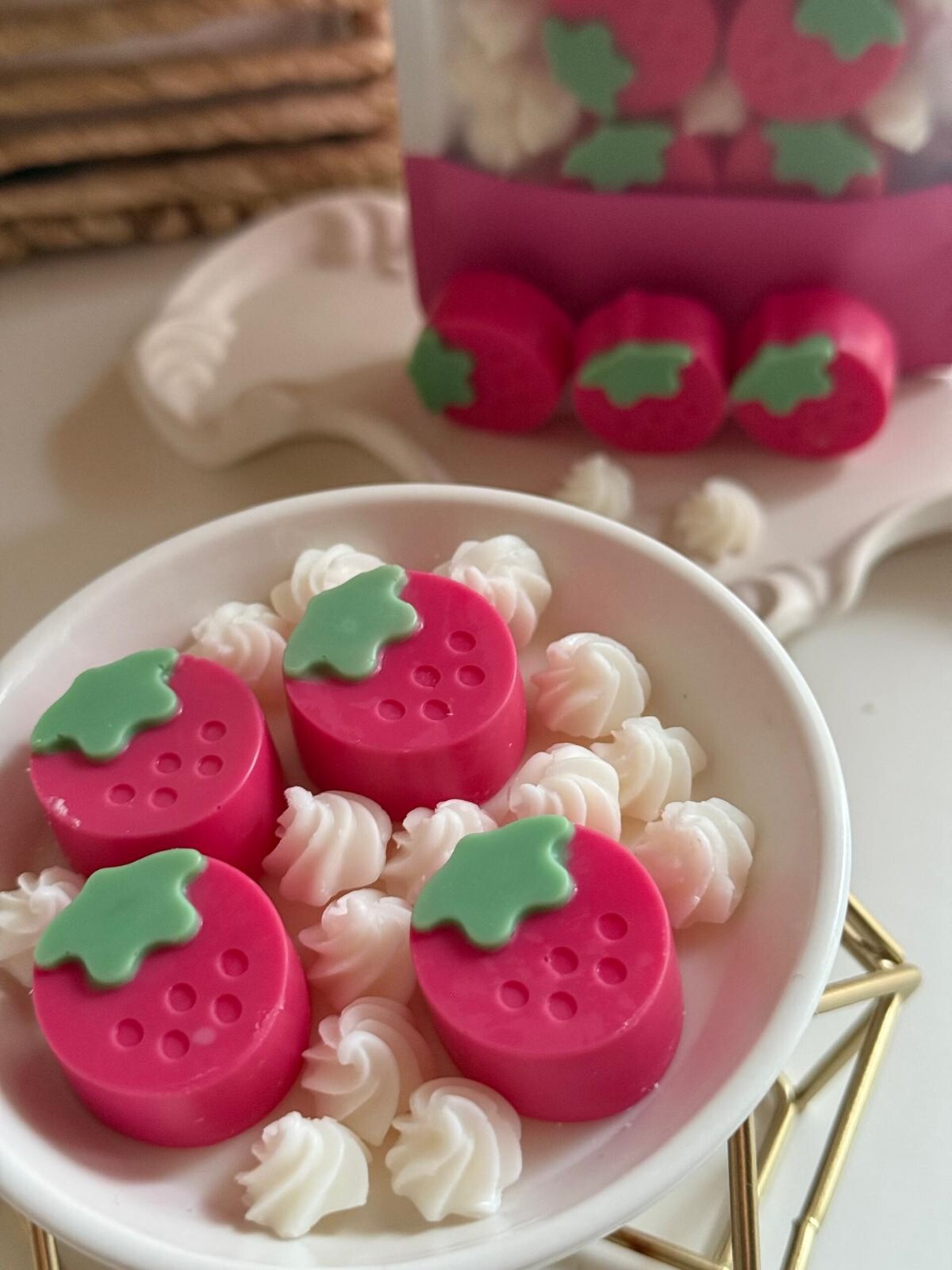 Wax Melts de Fresa y Nata - 3
