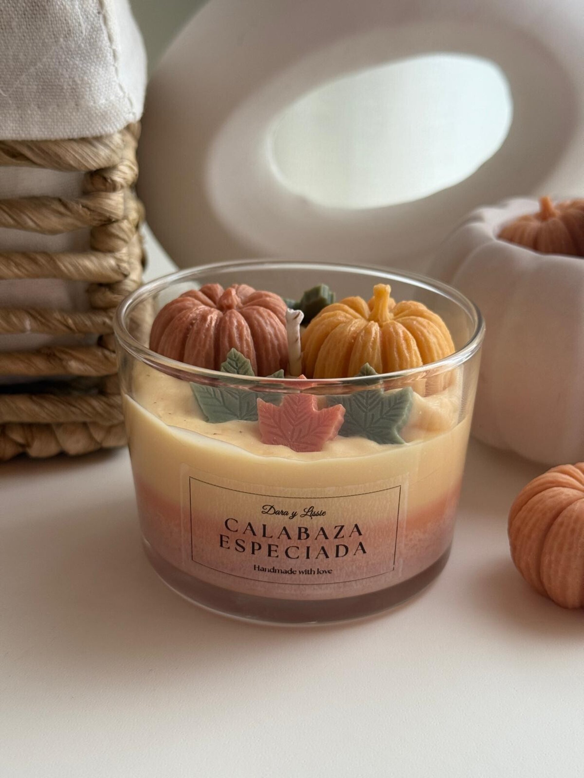 Vela Gourmet Calabaza Especiada – Edición Otoño - 3