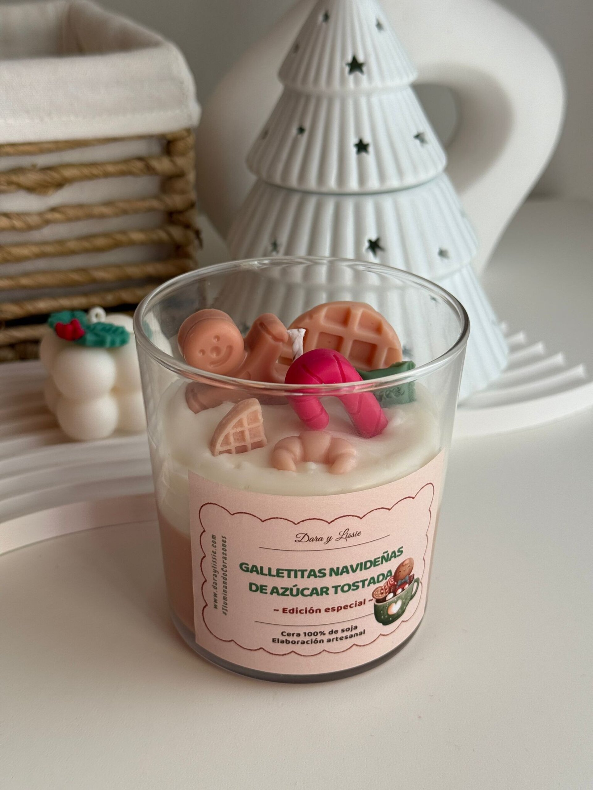 Vela Gourmet “Galletitas Navideñas de Azúcar Tostada” – Edición Especial - 4