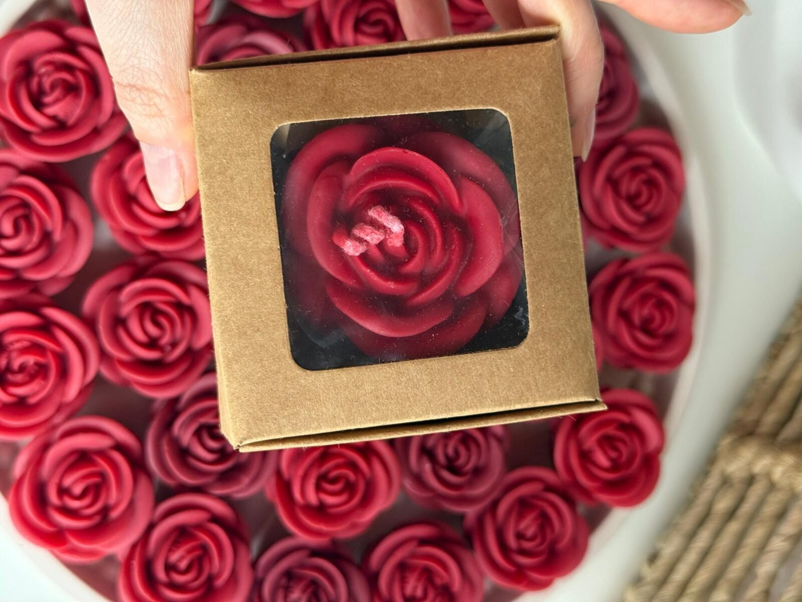 Vela Decorativa “Rosa de Sant Jordi” - 1