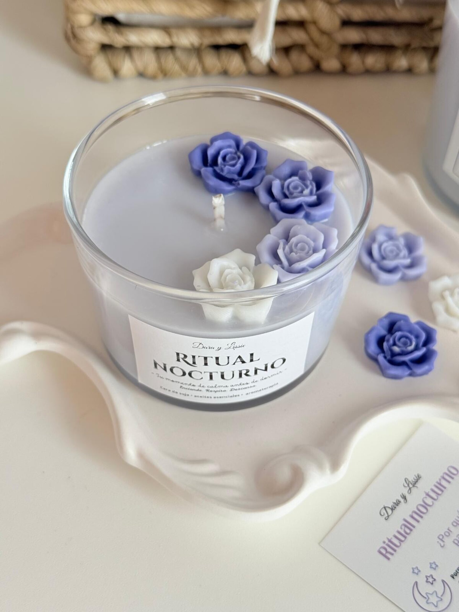 Ritual Nocturno – Vela relajante para dormir mejor · Lavanda, cedro y mejorana - 2