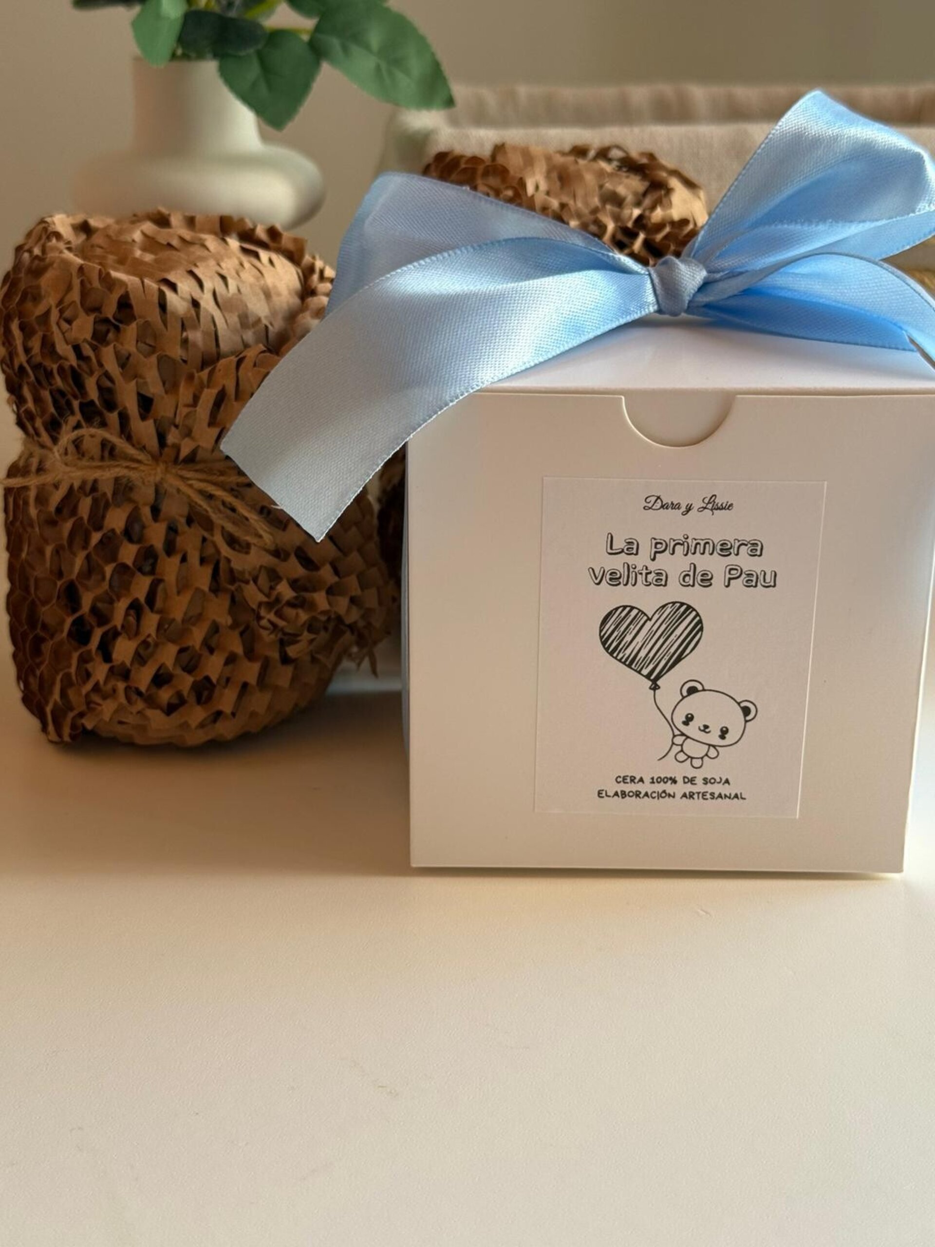 Vela Decorativa Baby Bear – Vela en Forma de Osito con Lacito, Ideal para Regalo - 8