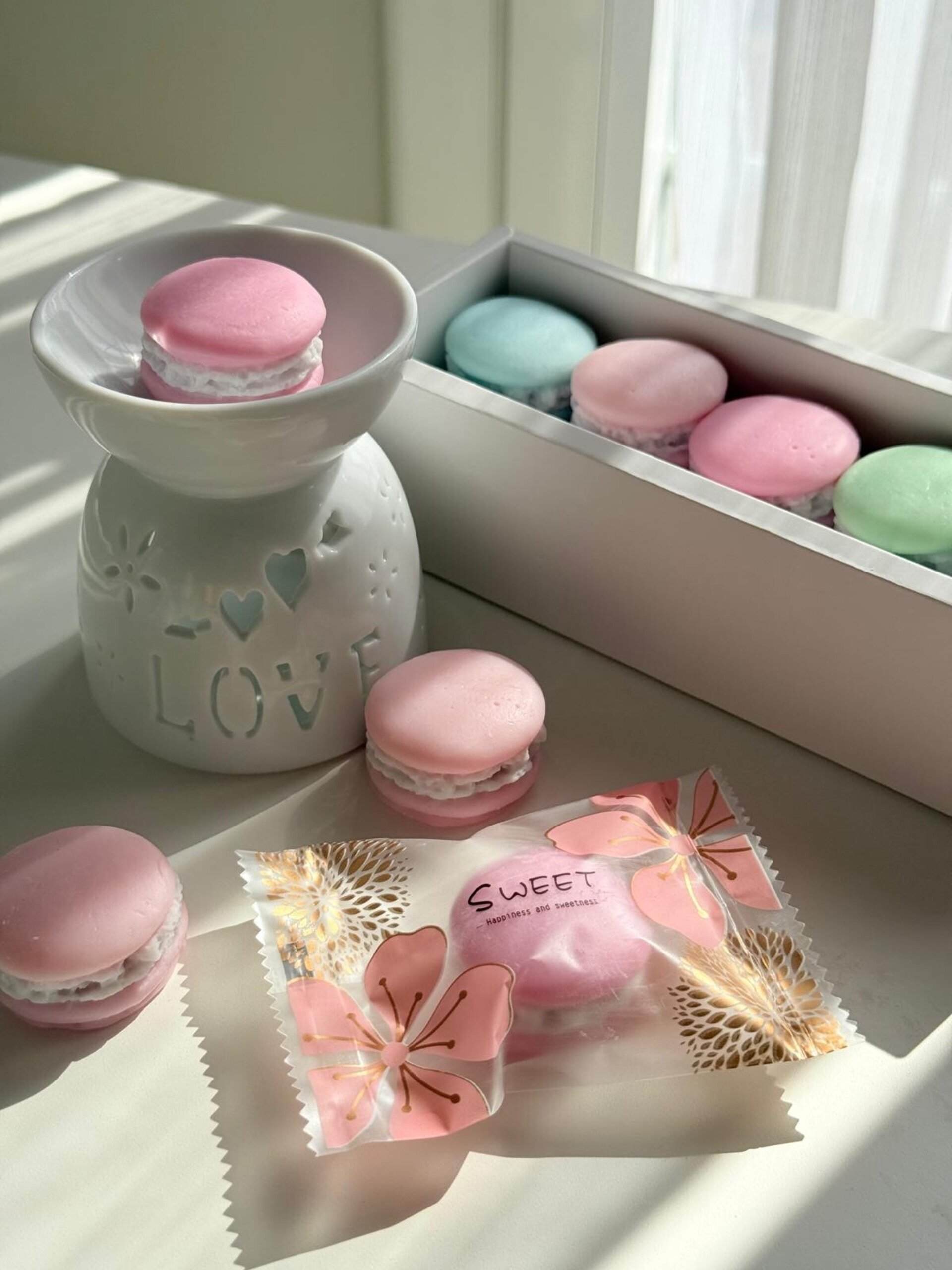 Mini Macarons Wax Melts – Aroma Vainilla Francesa - 4