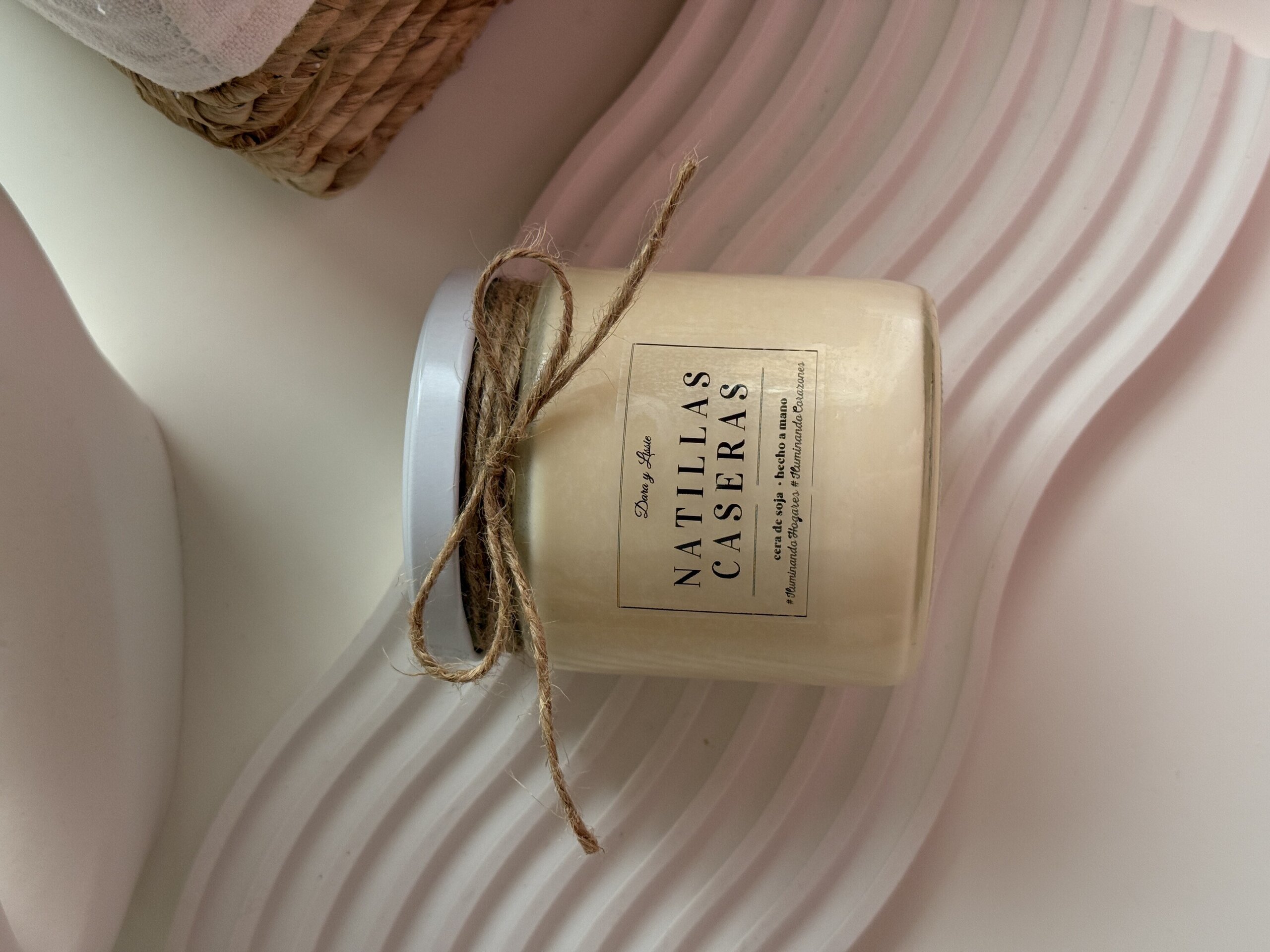 Vela aromática en tarro - Natillas caseras - 2