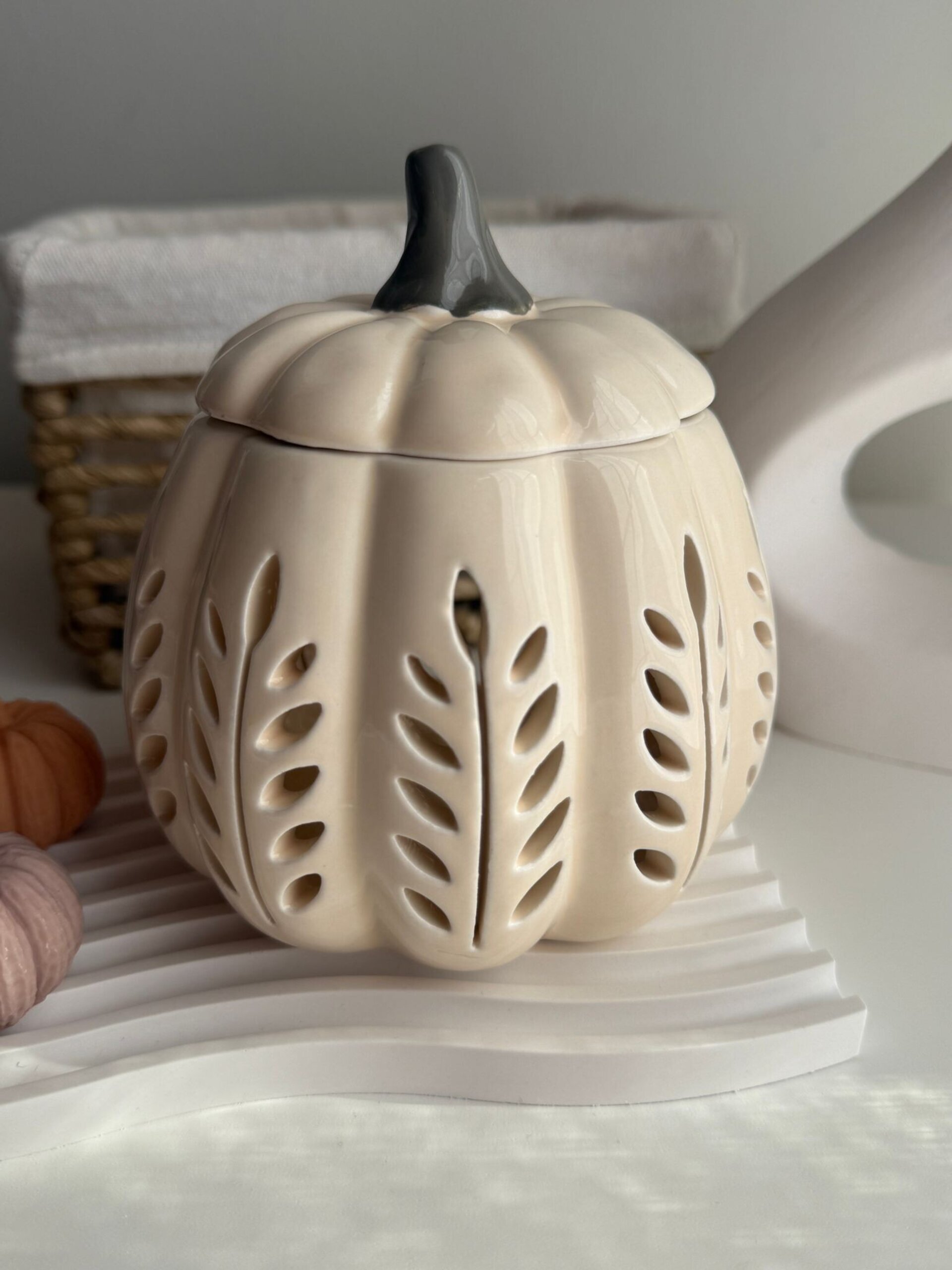 Quemador de Cera – Calabaza de Cerámica - 2