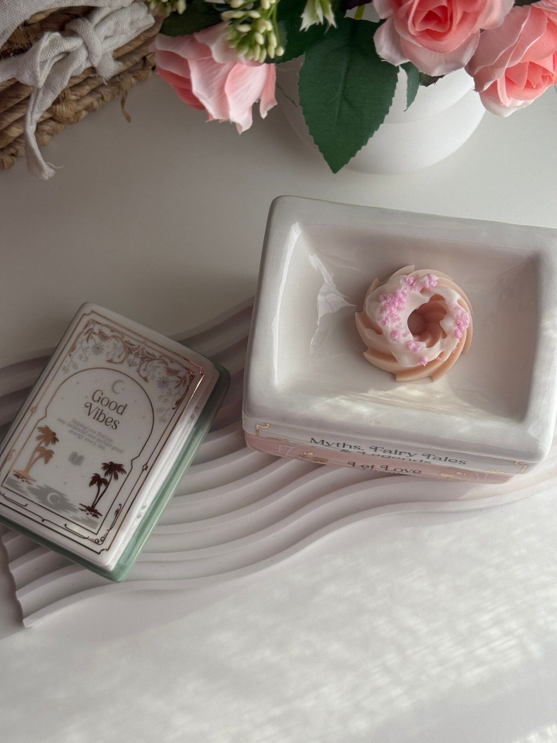 Quemador de wax melts – Biblioteca de ensueño - 3