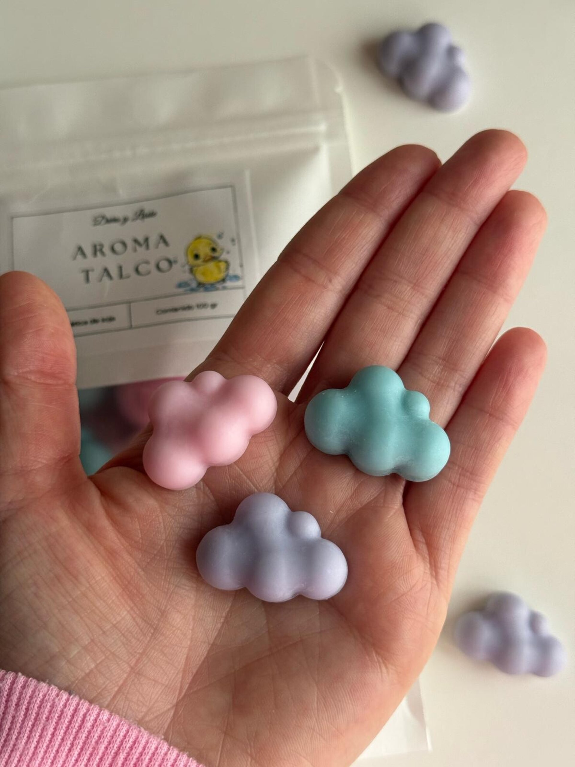 Wax Melts Talco – Ceras Aromáticas en Formas de Patitos y Nubes - 4