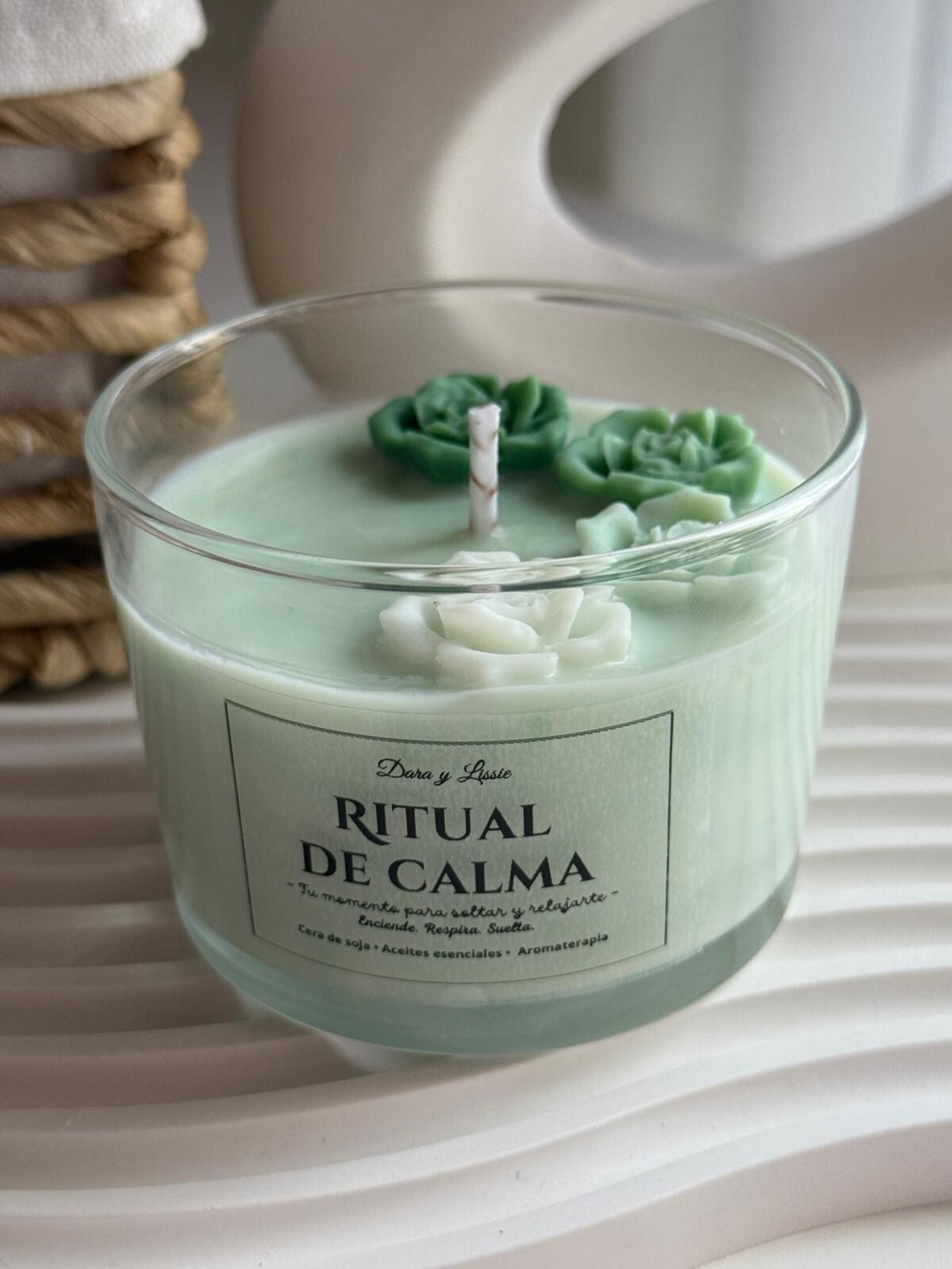 Vela Antiansiedad – Ritual de Calma (Lavanda, bergamota y cedro) - 4