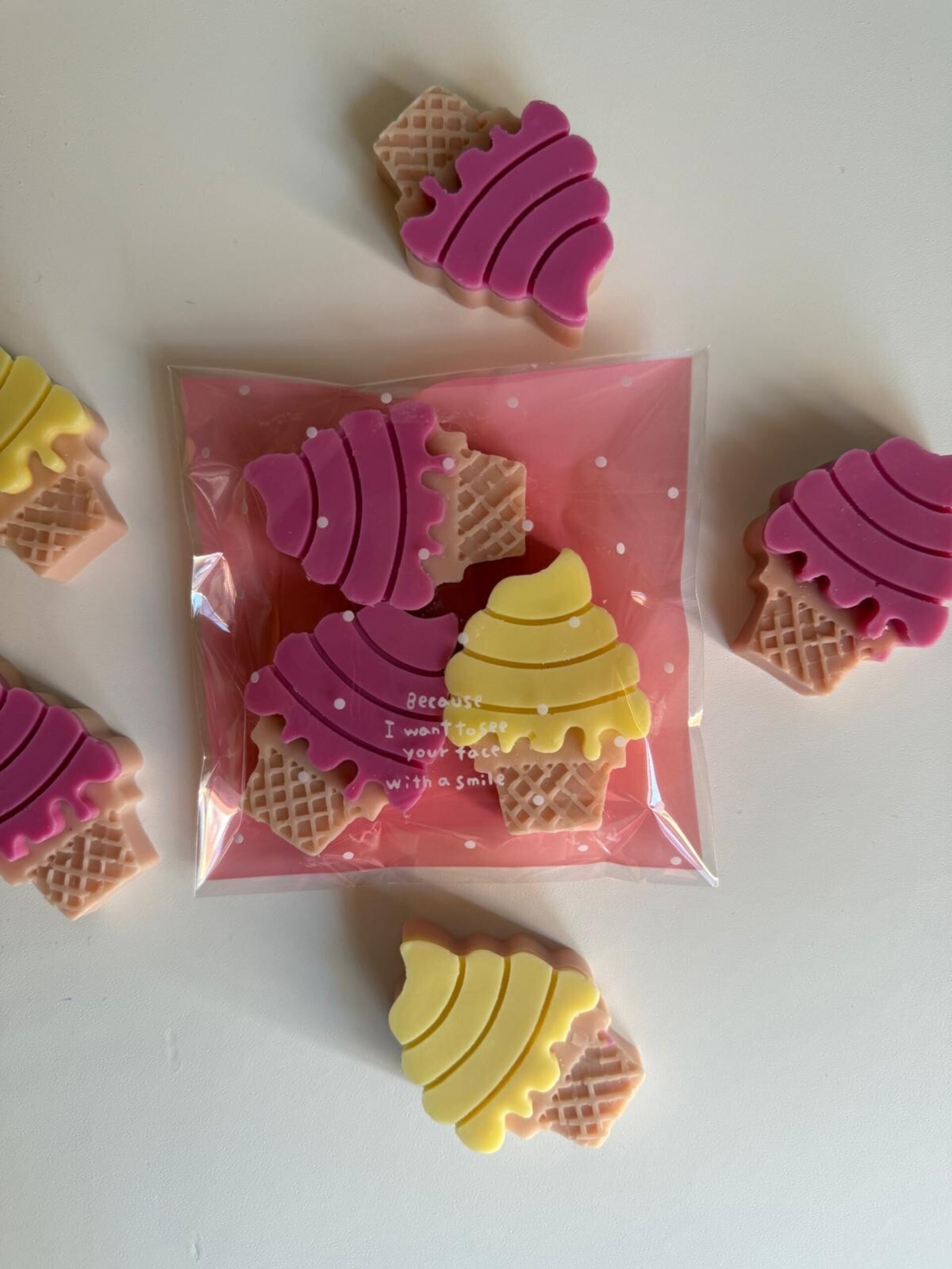 Wax Melts Helado de Frambuesa y Limón – Aroma Frutal y Refrescante - 2