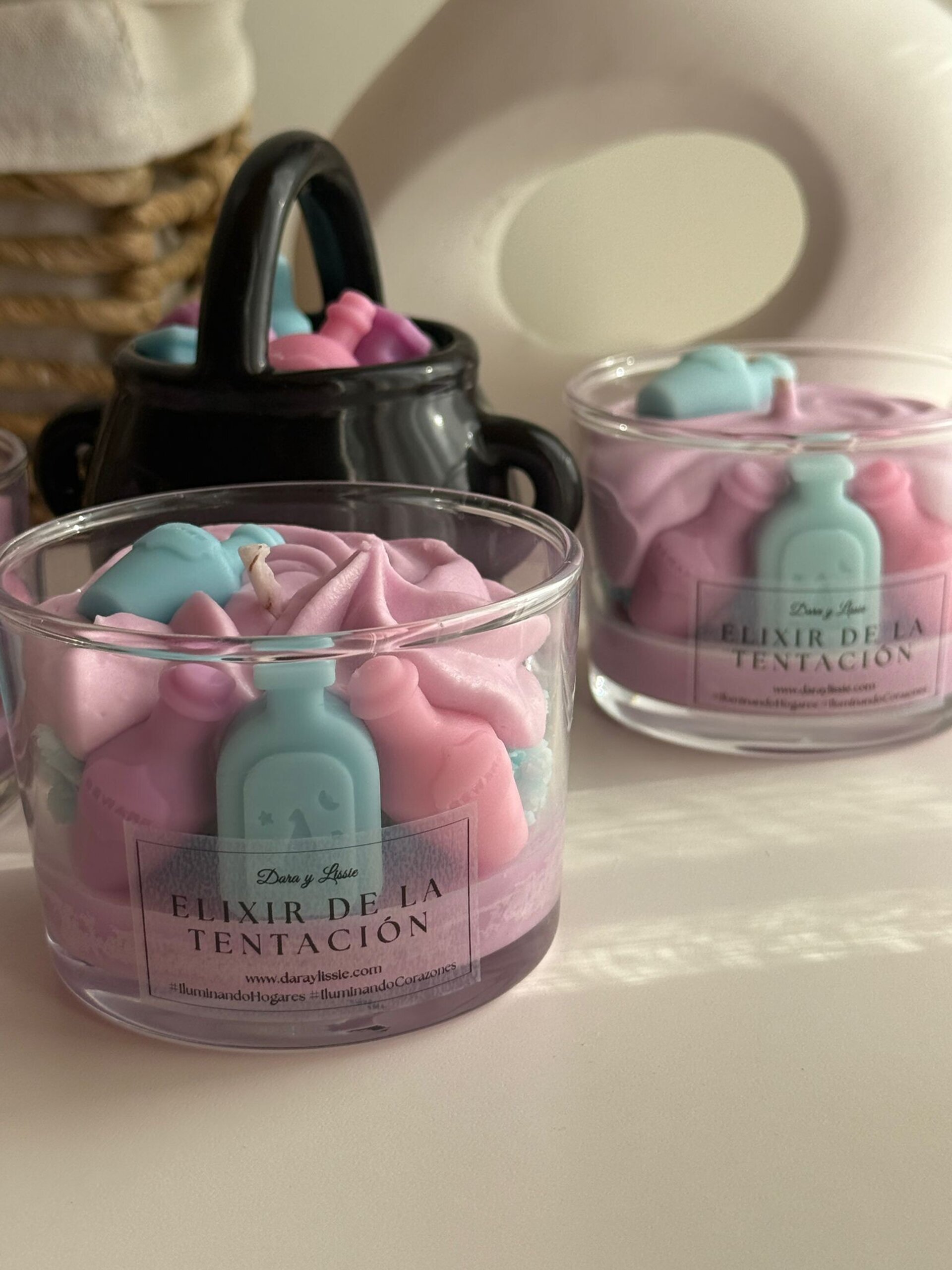 Pack Elixir de la Tentación – Vela + Wax Melts - 2