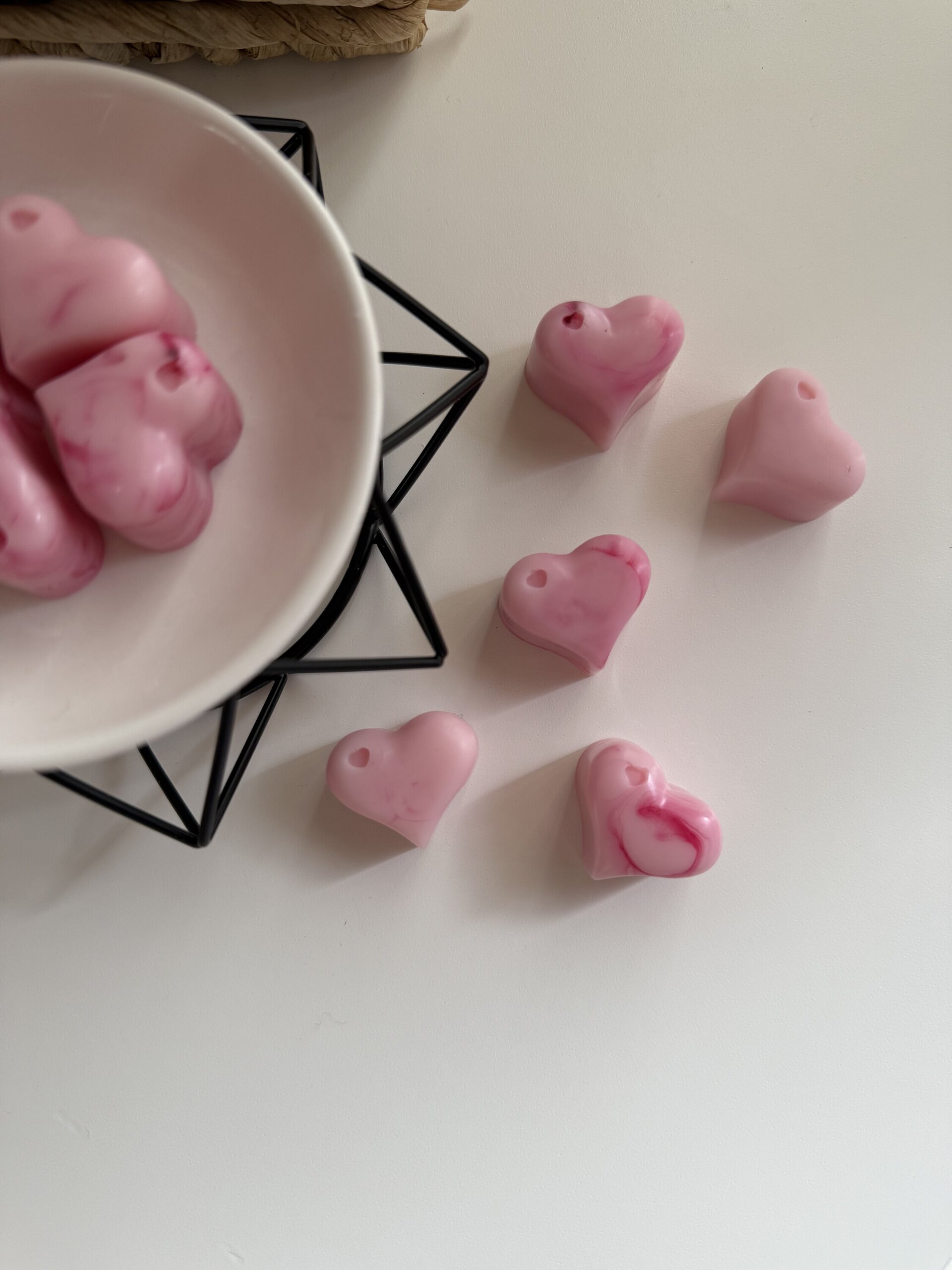 Wax melts Frambuesa, Vainilla y Caramelo – Puro espectáculo - 3
