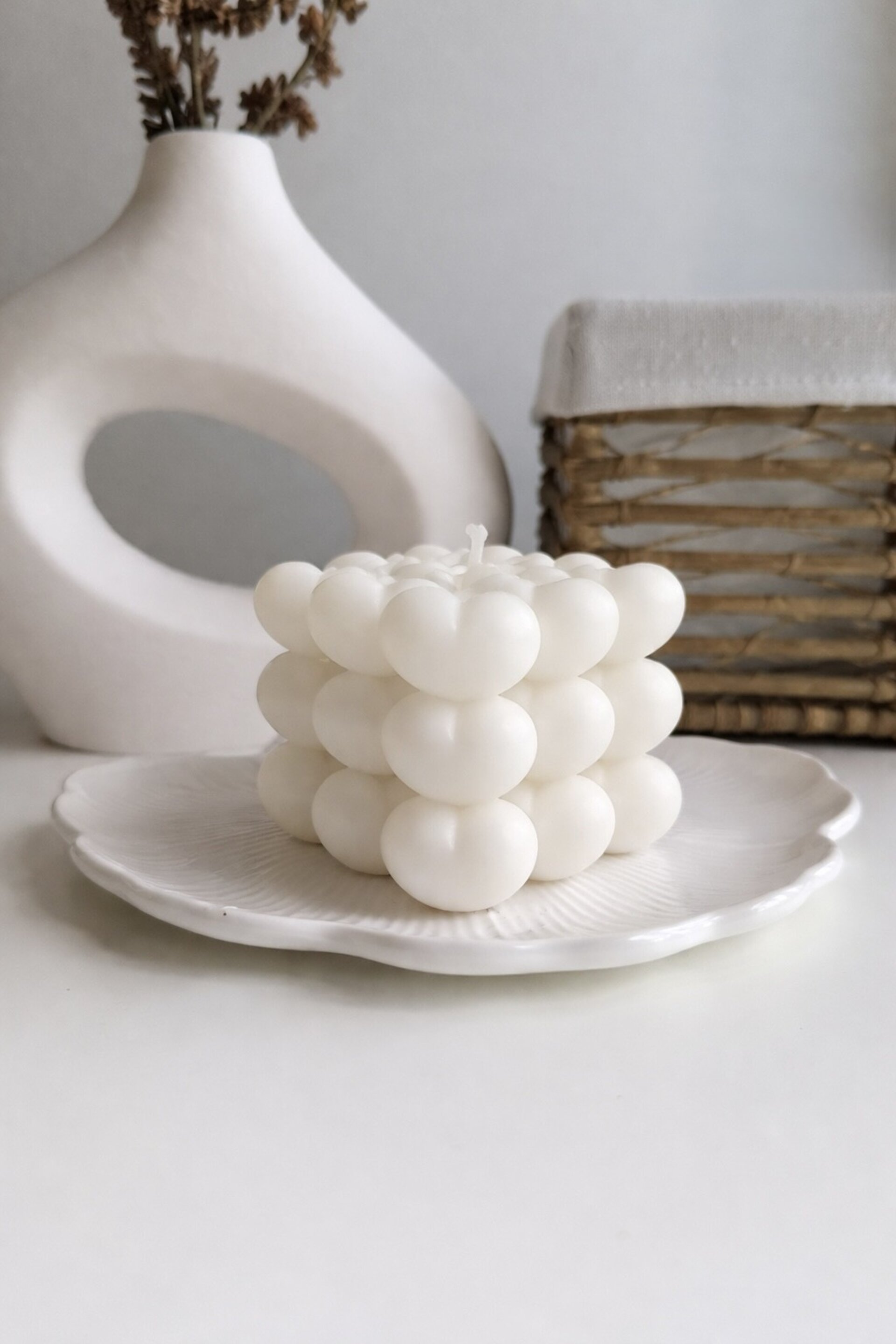 Vela Maxi Bubble Corazones – Decorativa y Romántica - 3