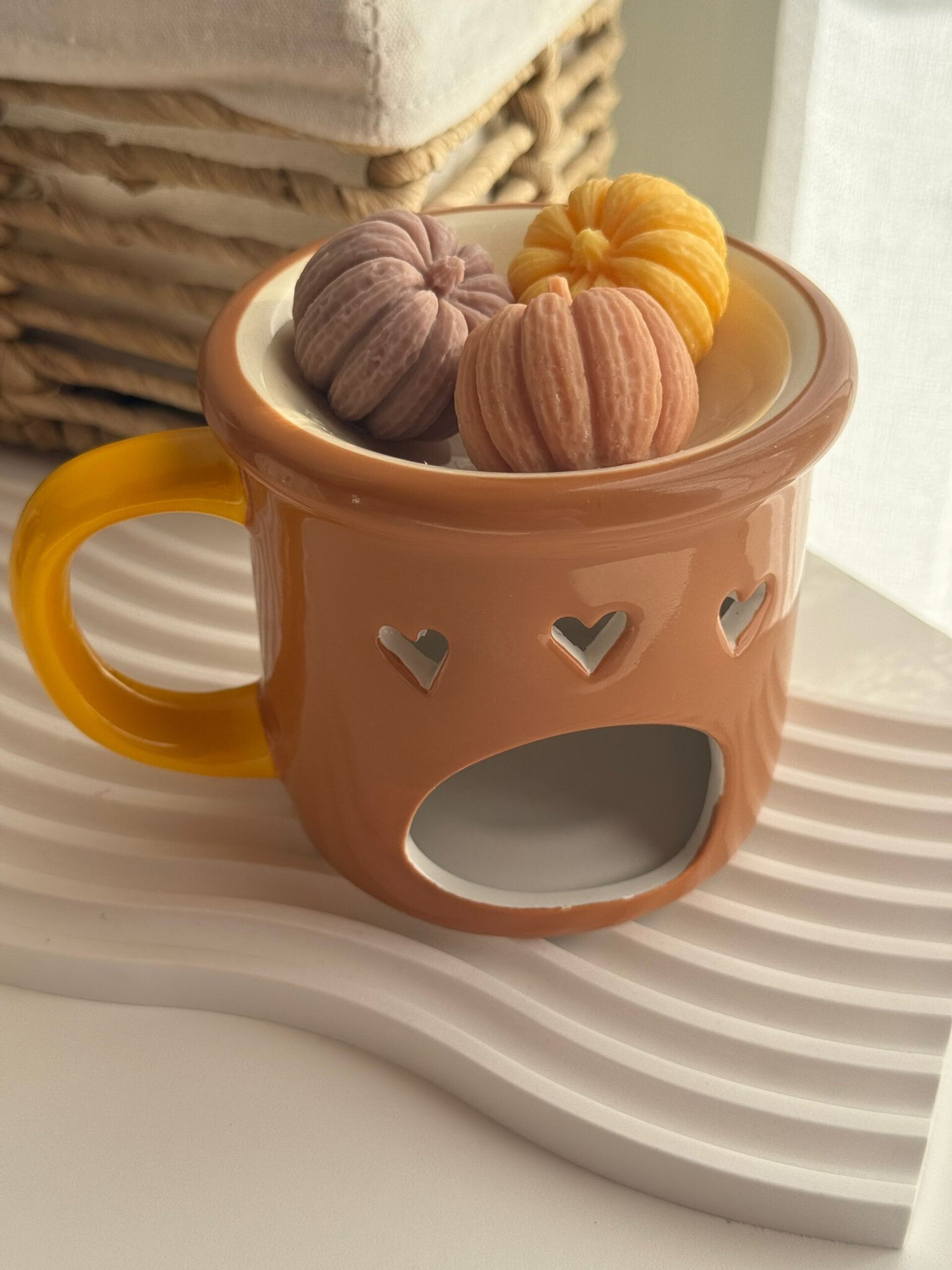 Quemador de cera - Taza Pumpkin Spice - 5