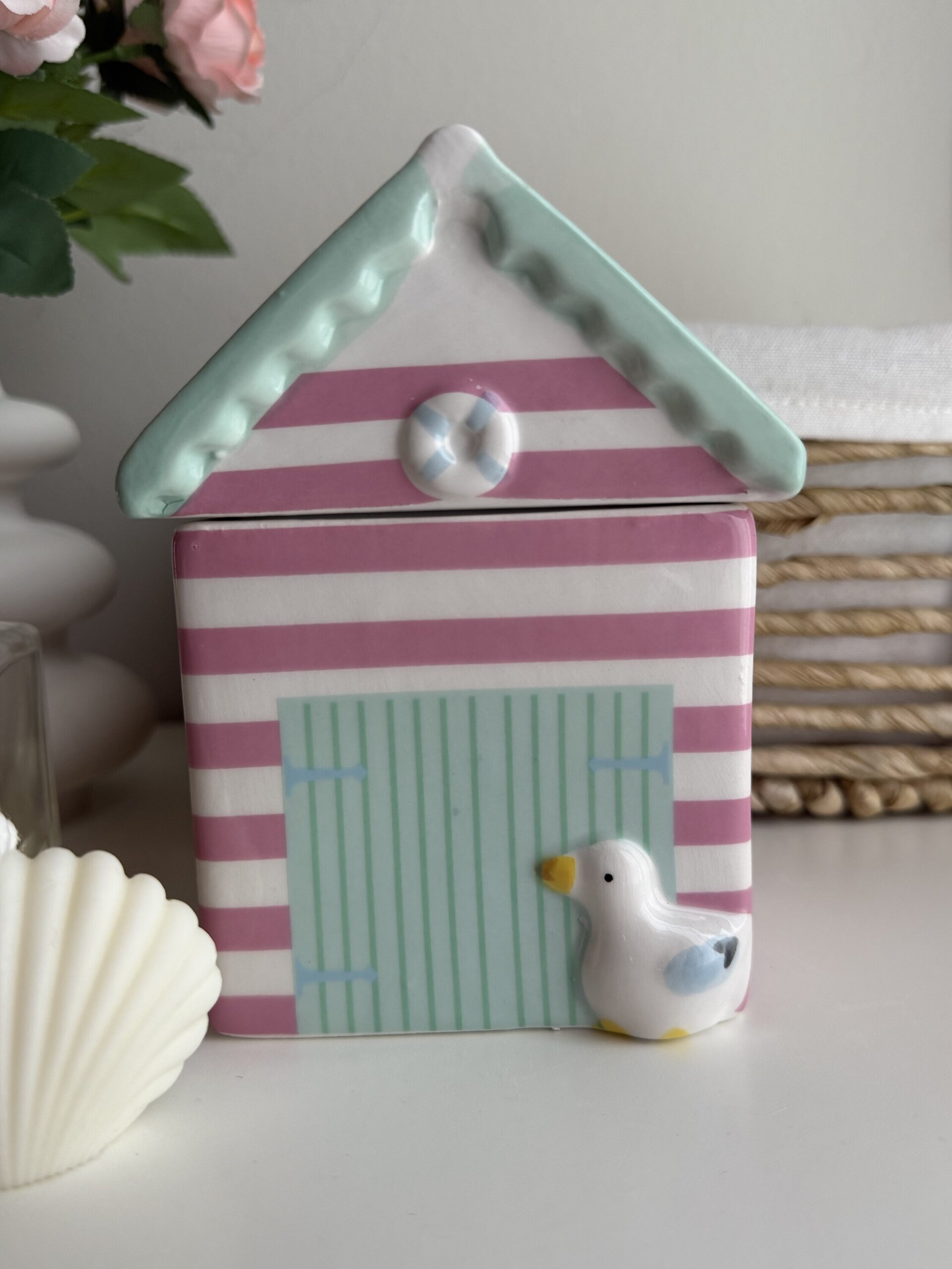 Quemador casita de playa – Dulce estilo coastal para tu hogar - 1