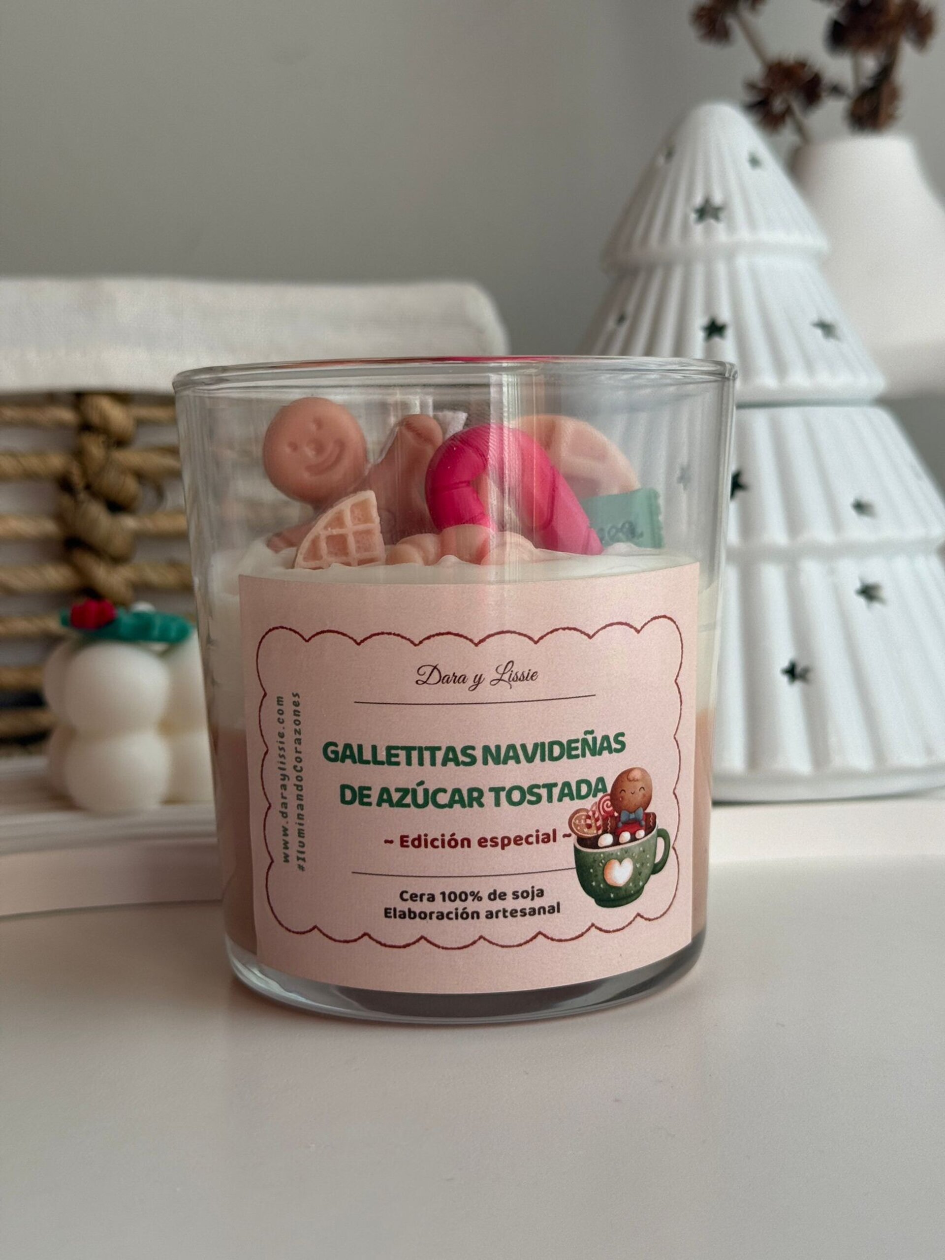 Vela Gourmet “Galletitas Navideñas de Azúcar Tostada” – Edición Especial - 2