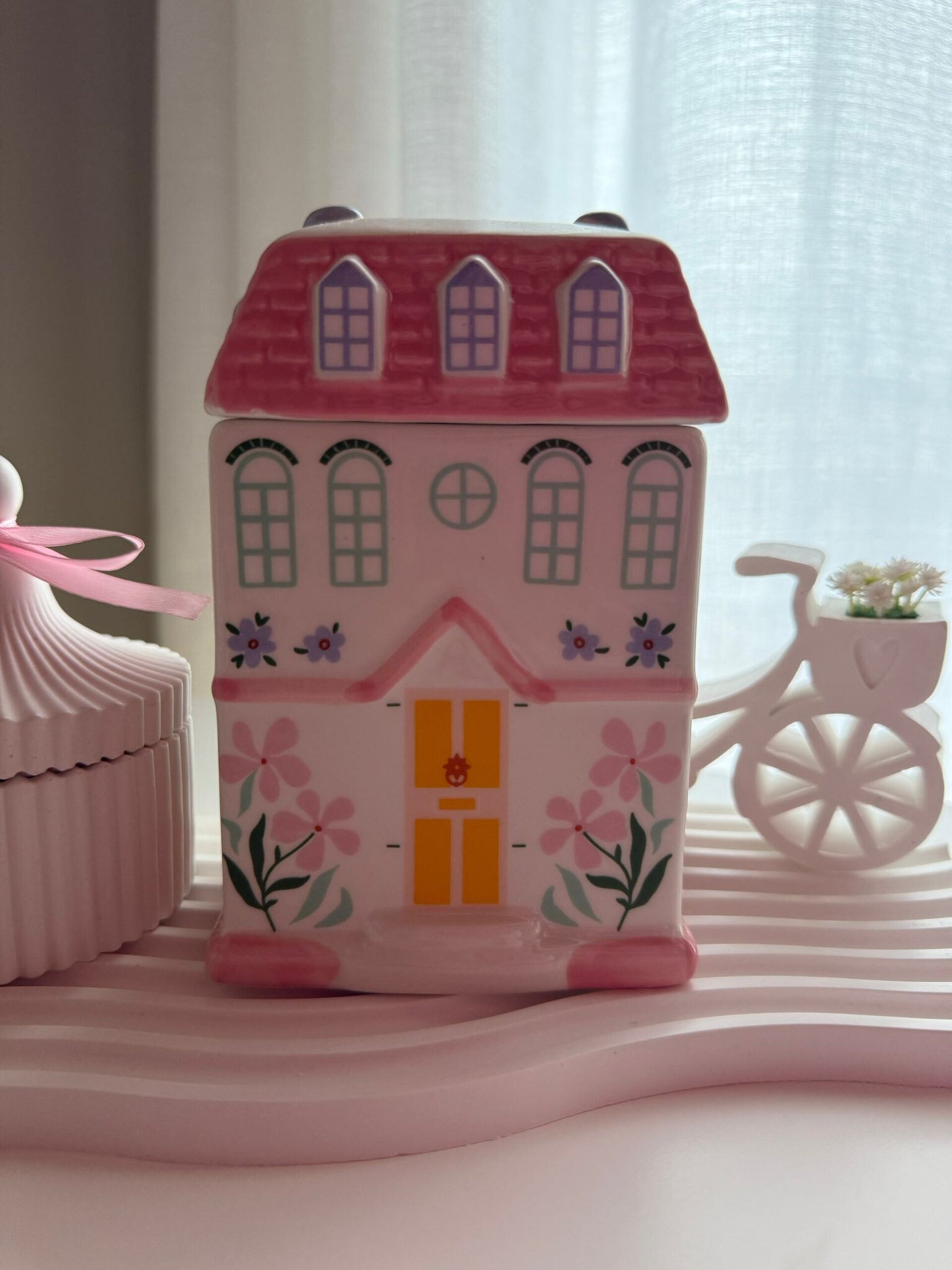 Quemador Casa Jardín en tonos pastel - 2