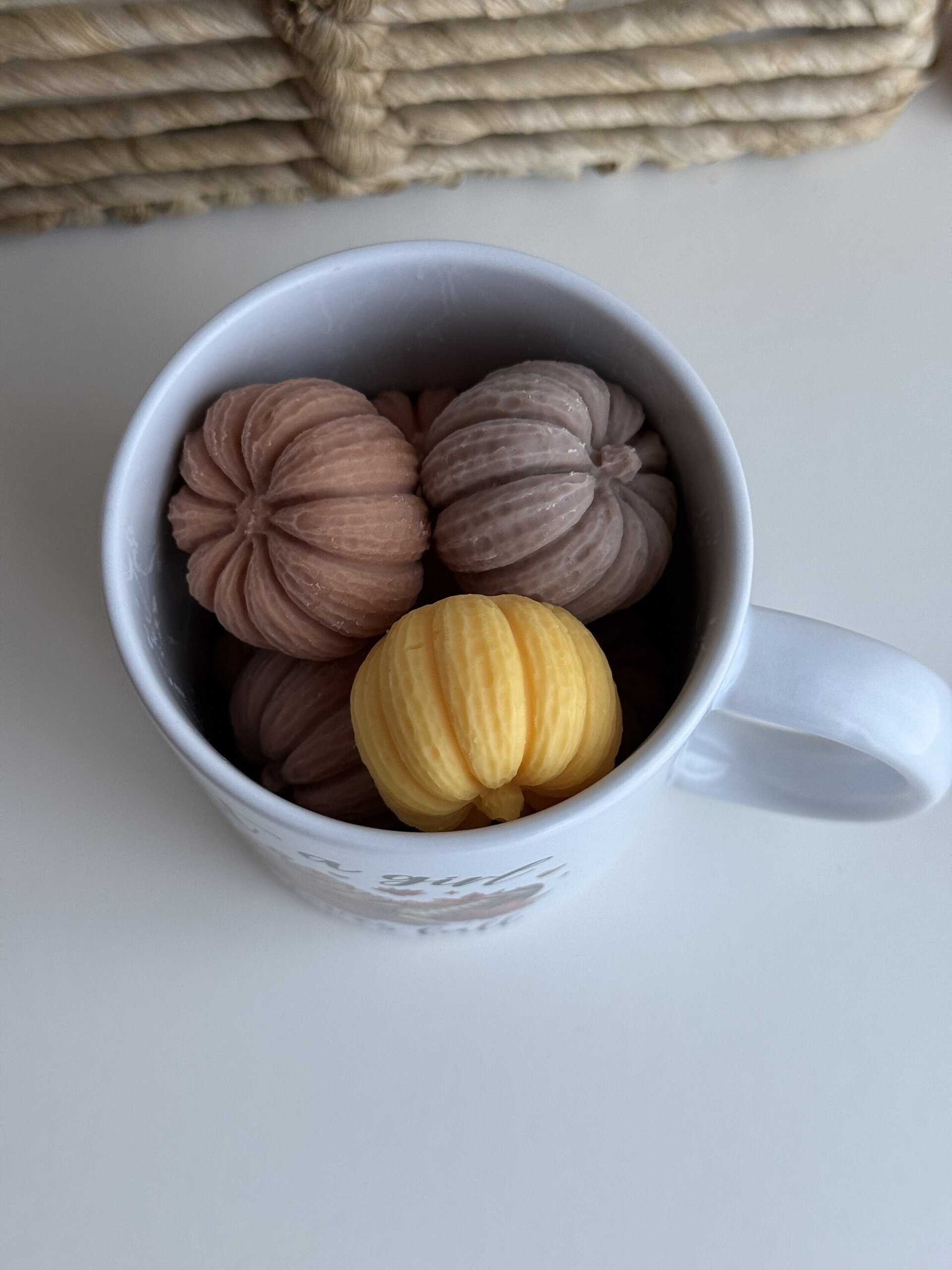 Taza wax melts calabazas - aroma calabaza especiada - 2