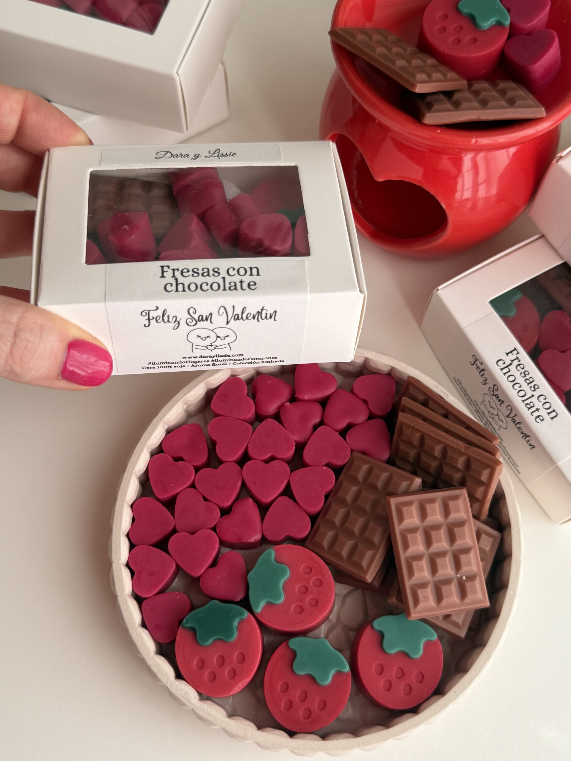 Wax Melts Fresas con Nata – Dulce, goloso e Irresistible - 2