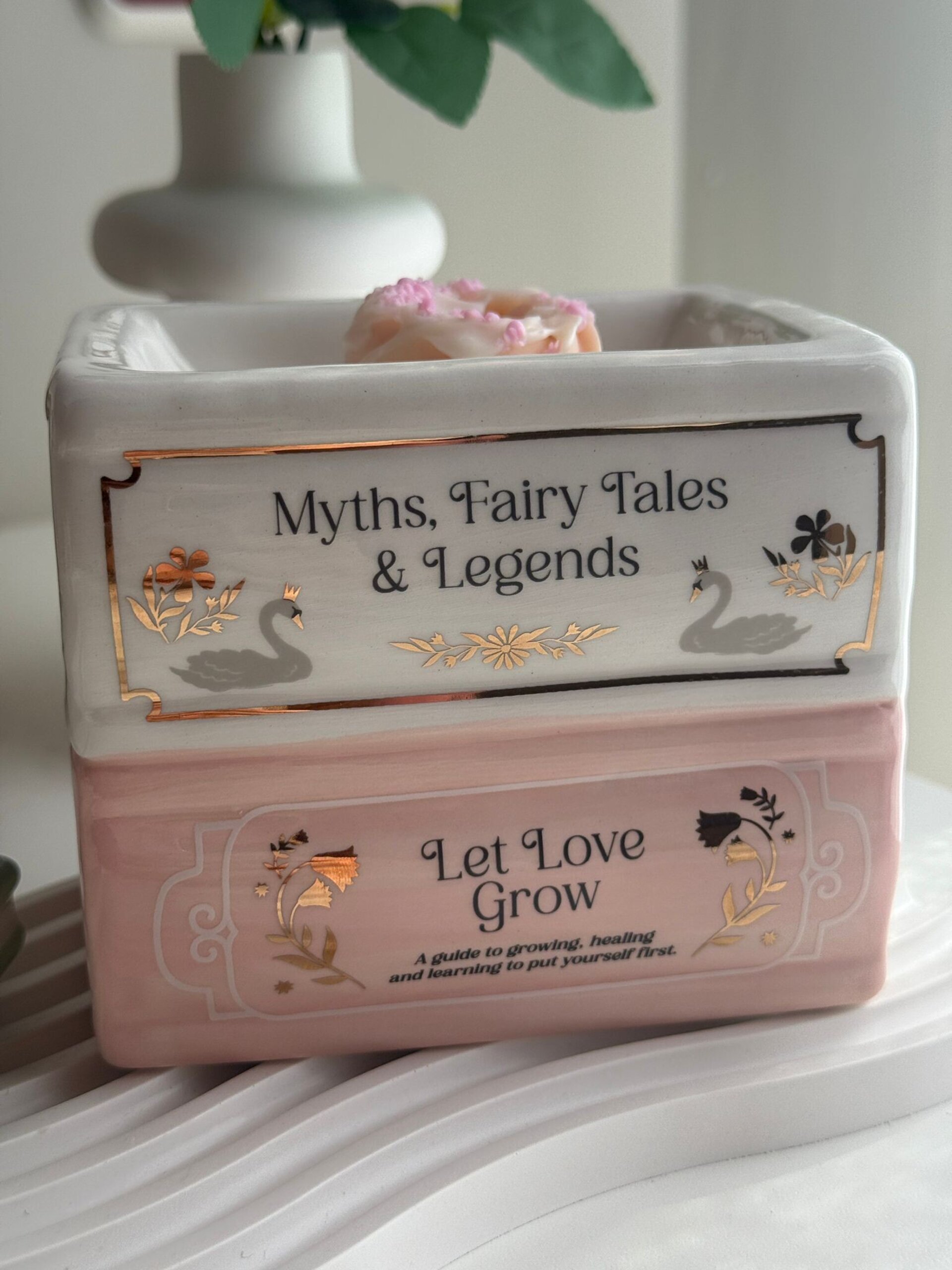 Quemador de wax melts – Biblioteca de ensueño - 2