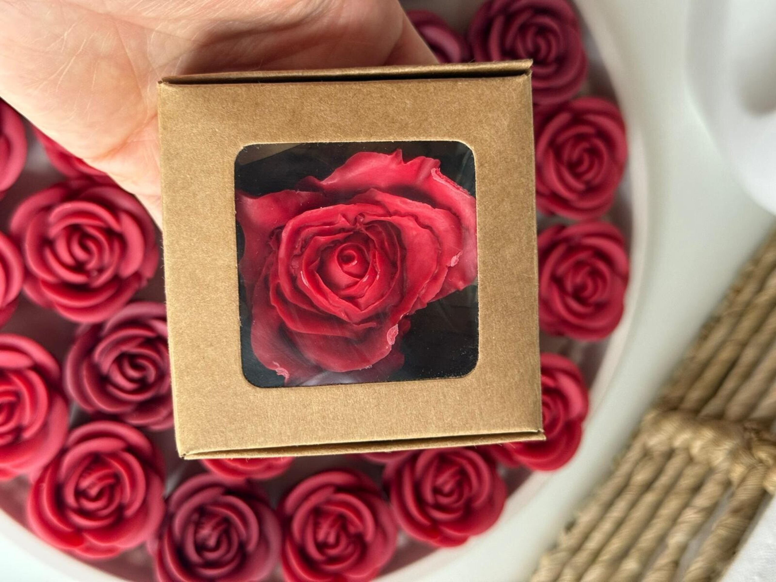 Vela Decorativa “Rosa Corazón” – Sant Jordi - 2