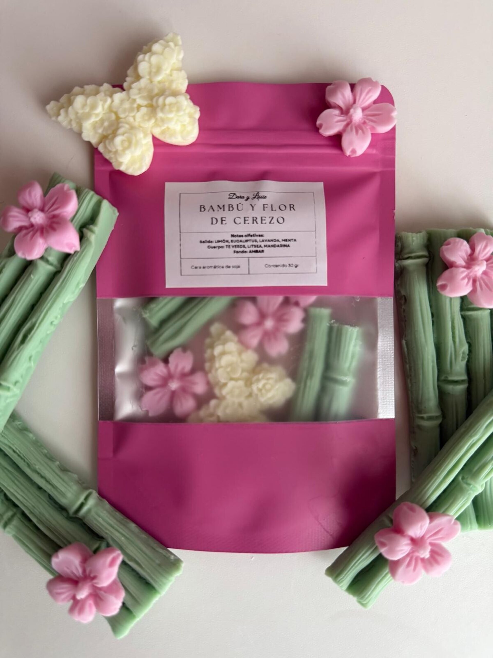 Ceras Aromáticas Bambú & Flor de Cerezo - 5