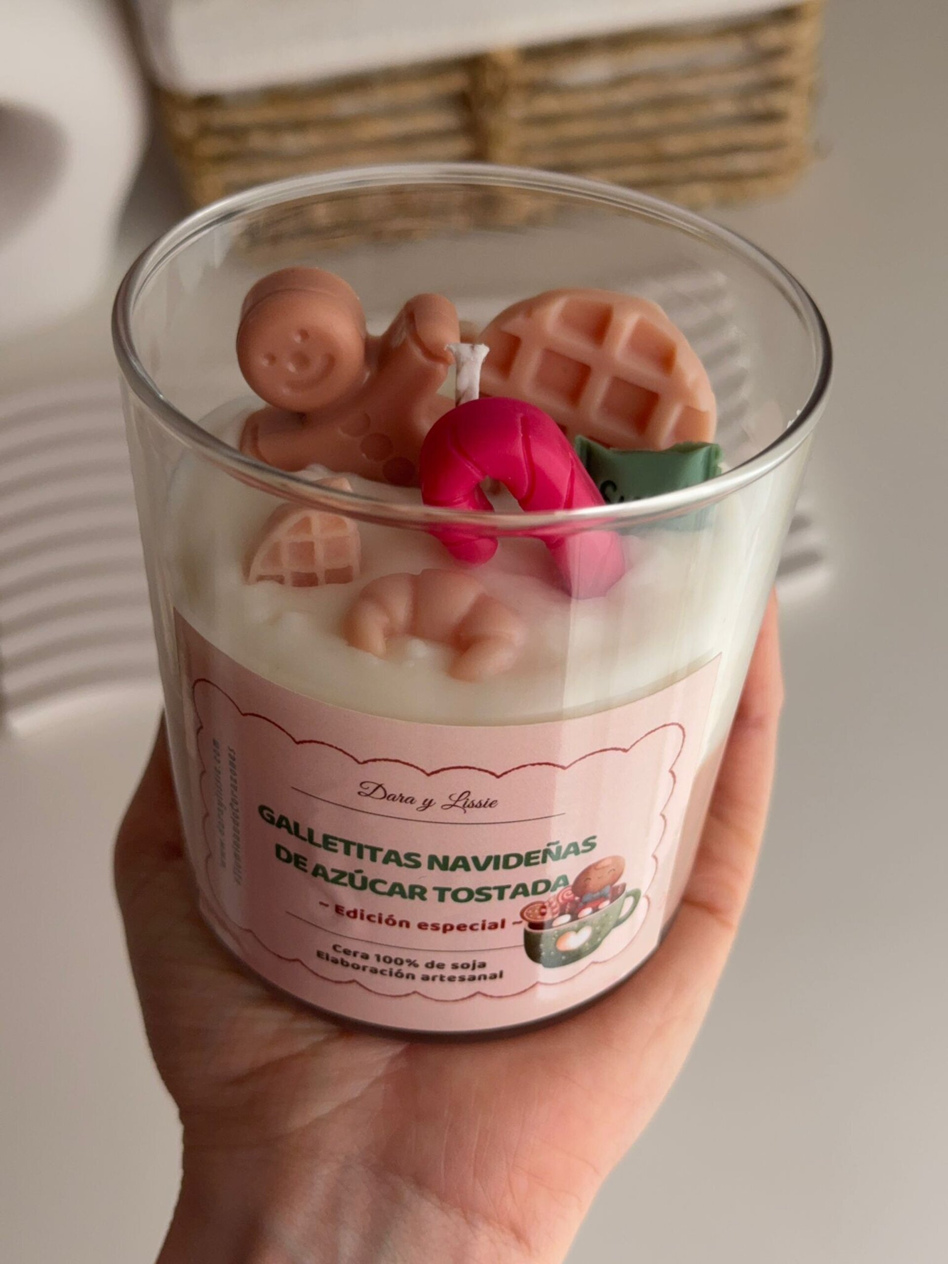 Vela Gourmet “Galletitas Navideñas de Azúcar Tostada” – Edición Especial - 3