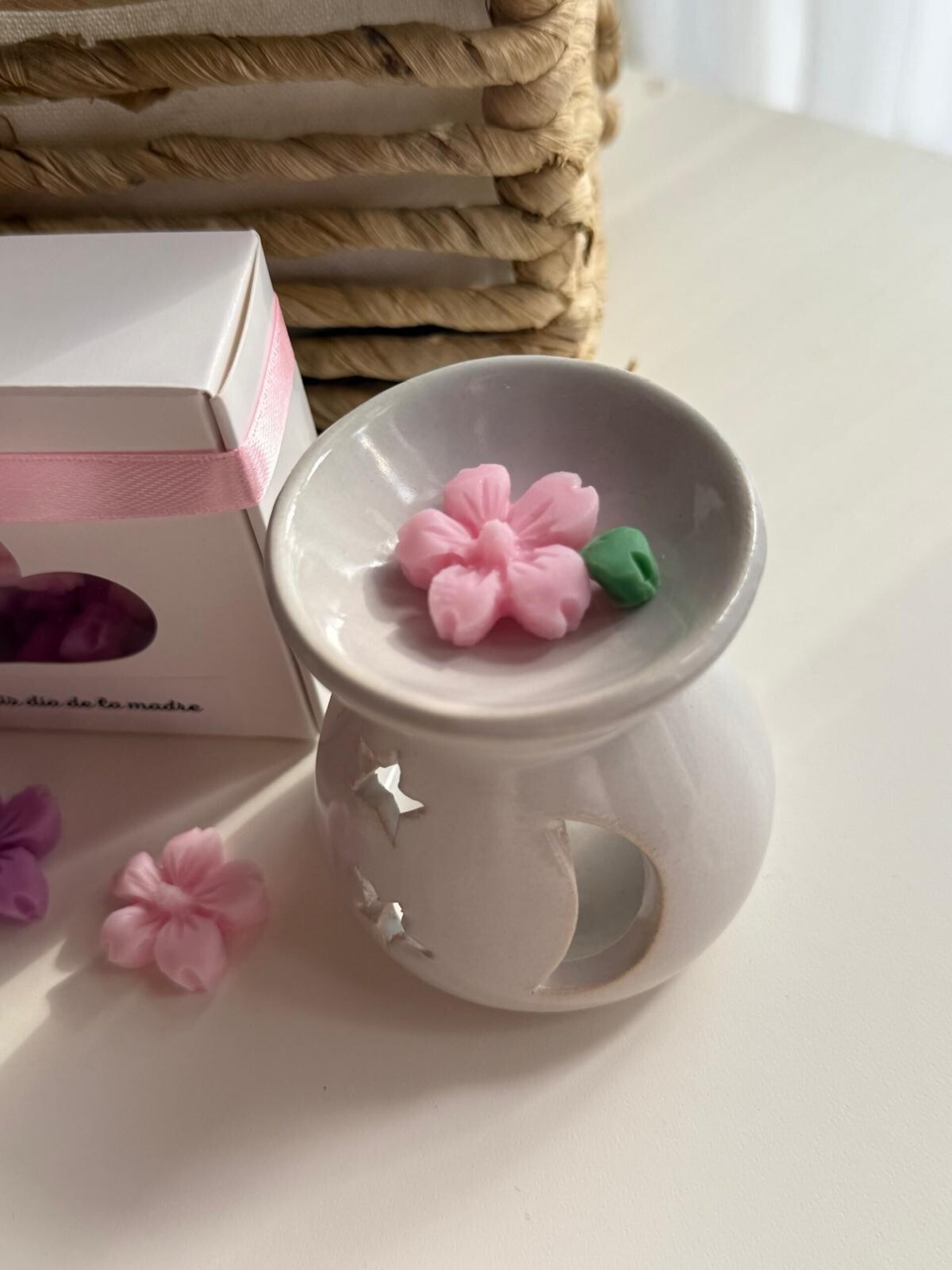Conjunto quemador + cajita de ceras aromáticas · Edición Día de la Madre - 5
