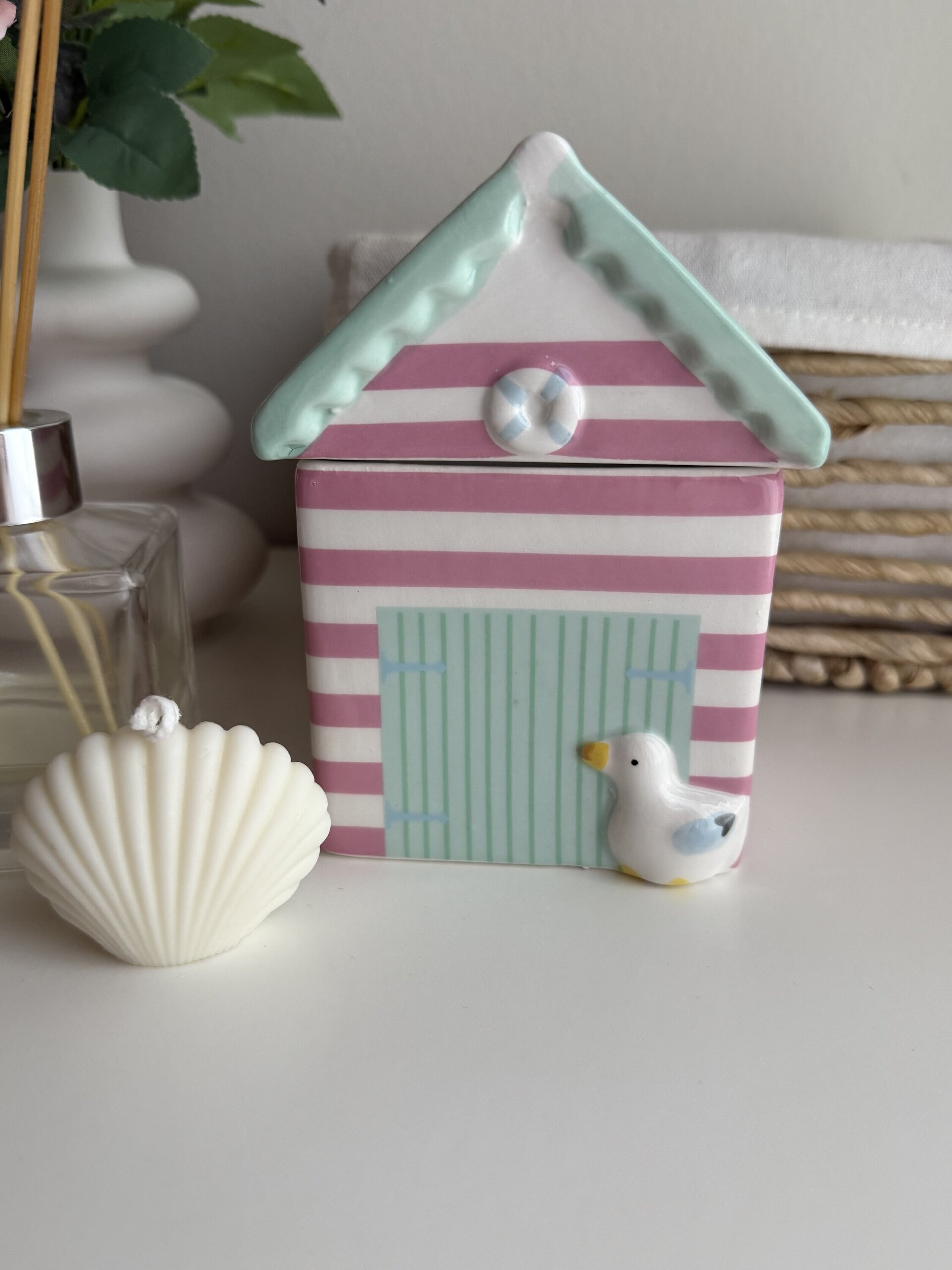 Quemador casita de playa – Dulce estilo coastal para tu hogar - 6