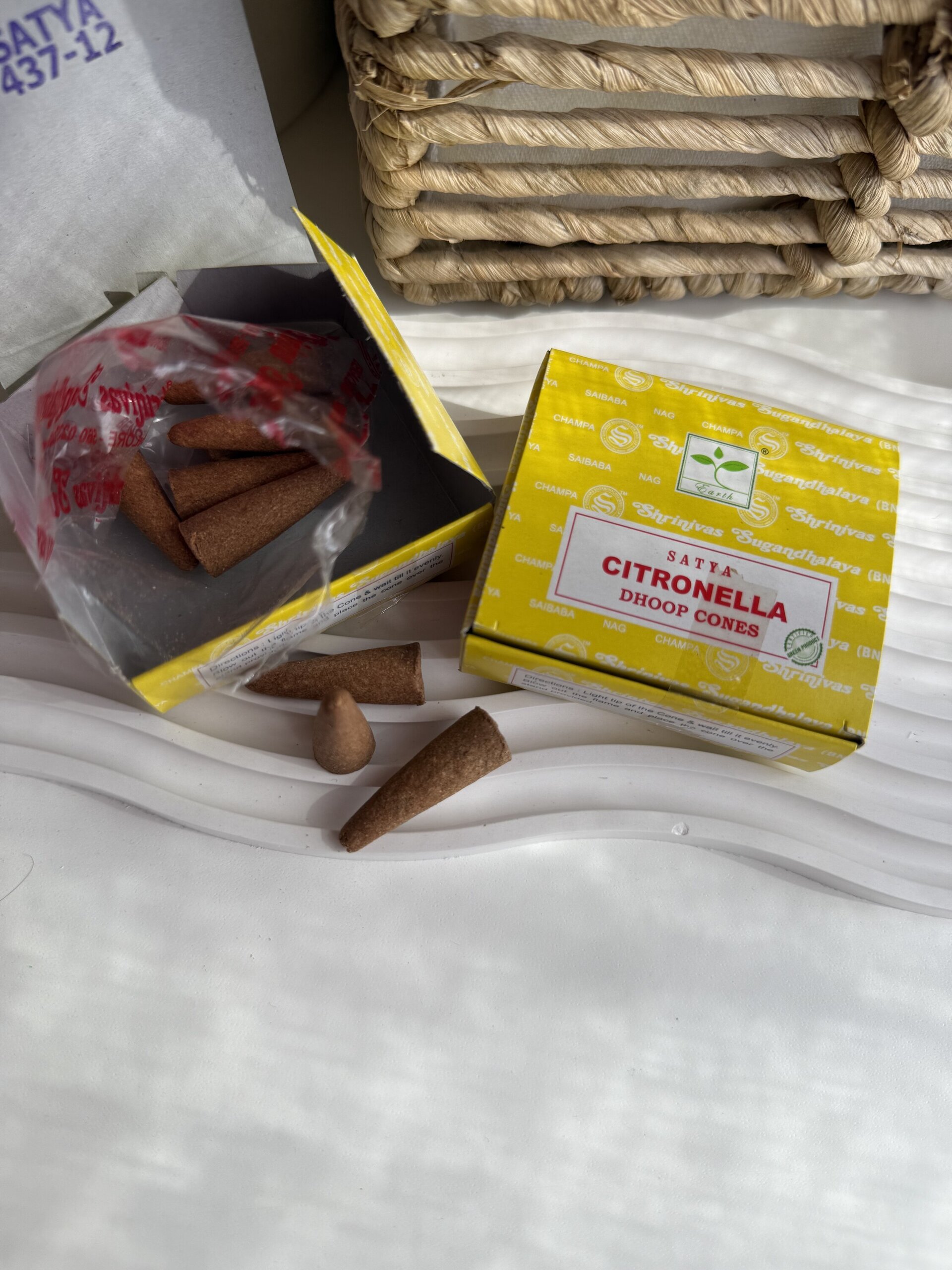 Conos de Incienso Antimosquitos de Citronela | Caja de 12 unidades - 1