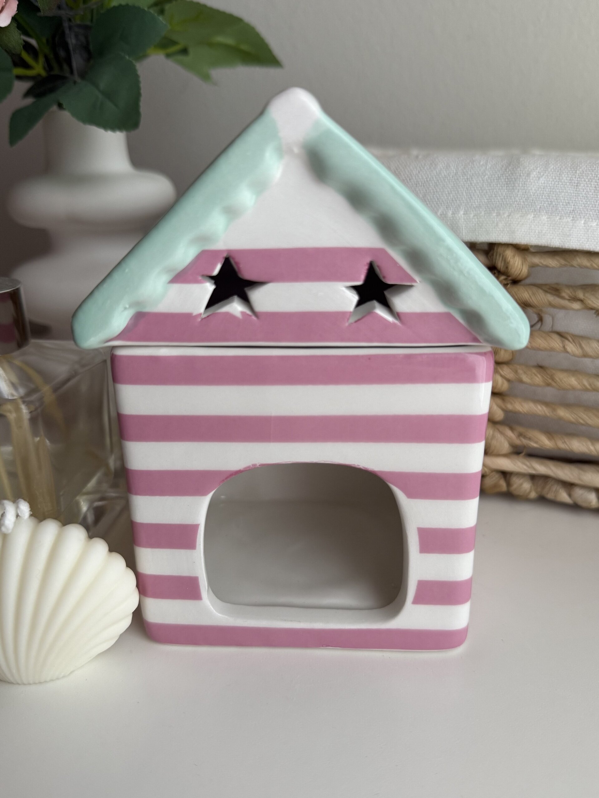 Quemador casita de playa – Dulce estilo coastal para tu hogar - 5