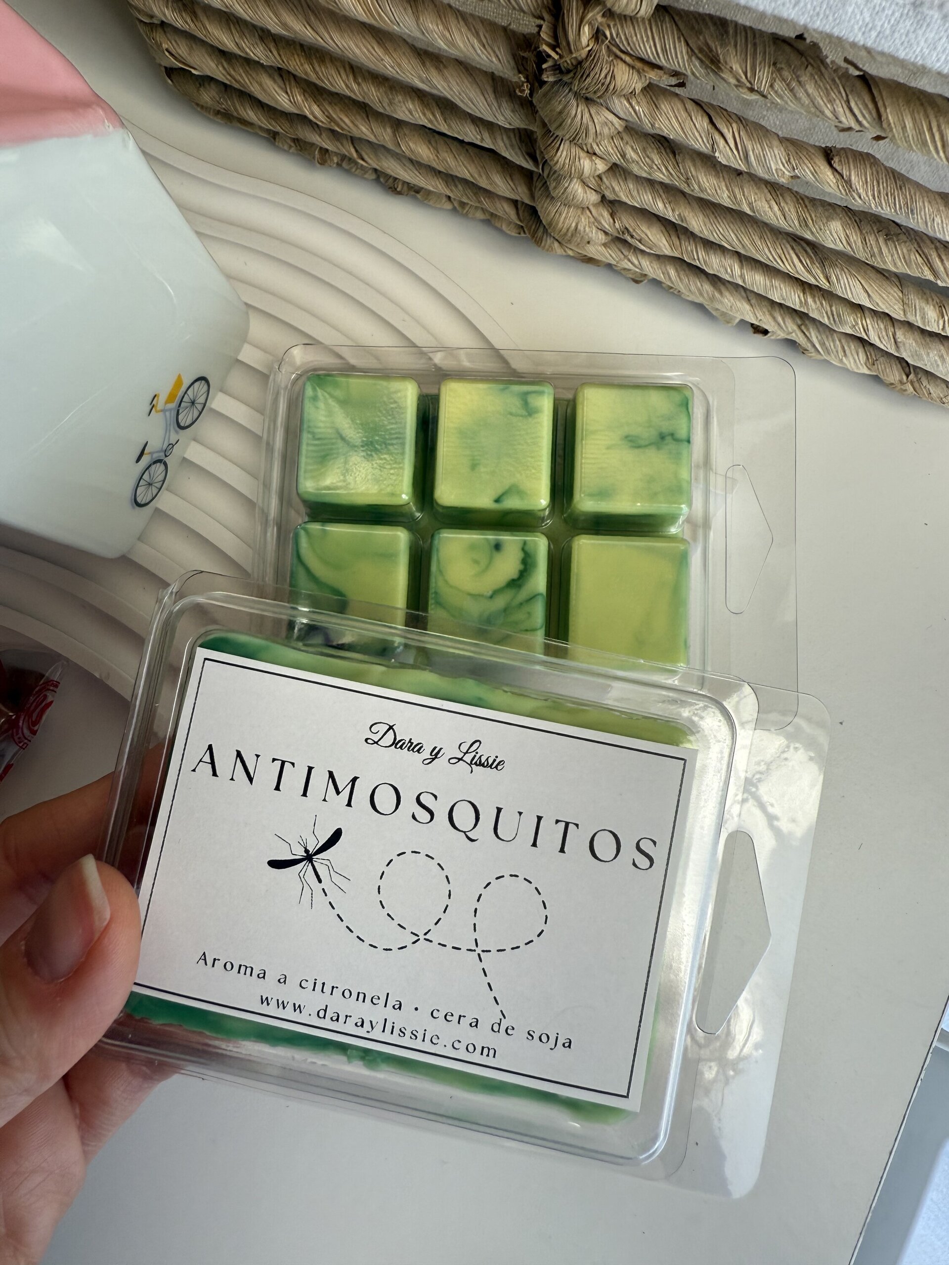 Wax melts Antimosquitos - Citronela - 2
