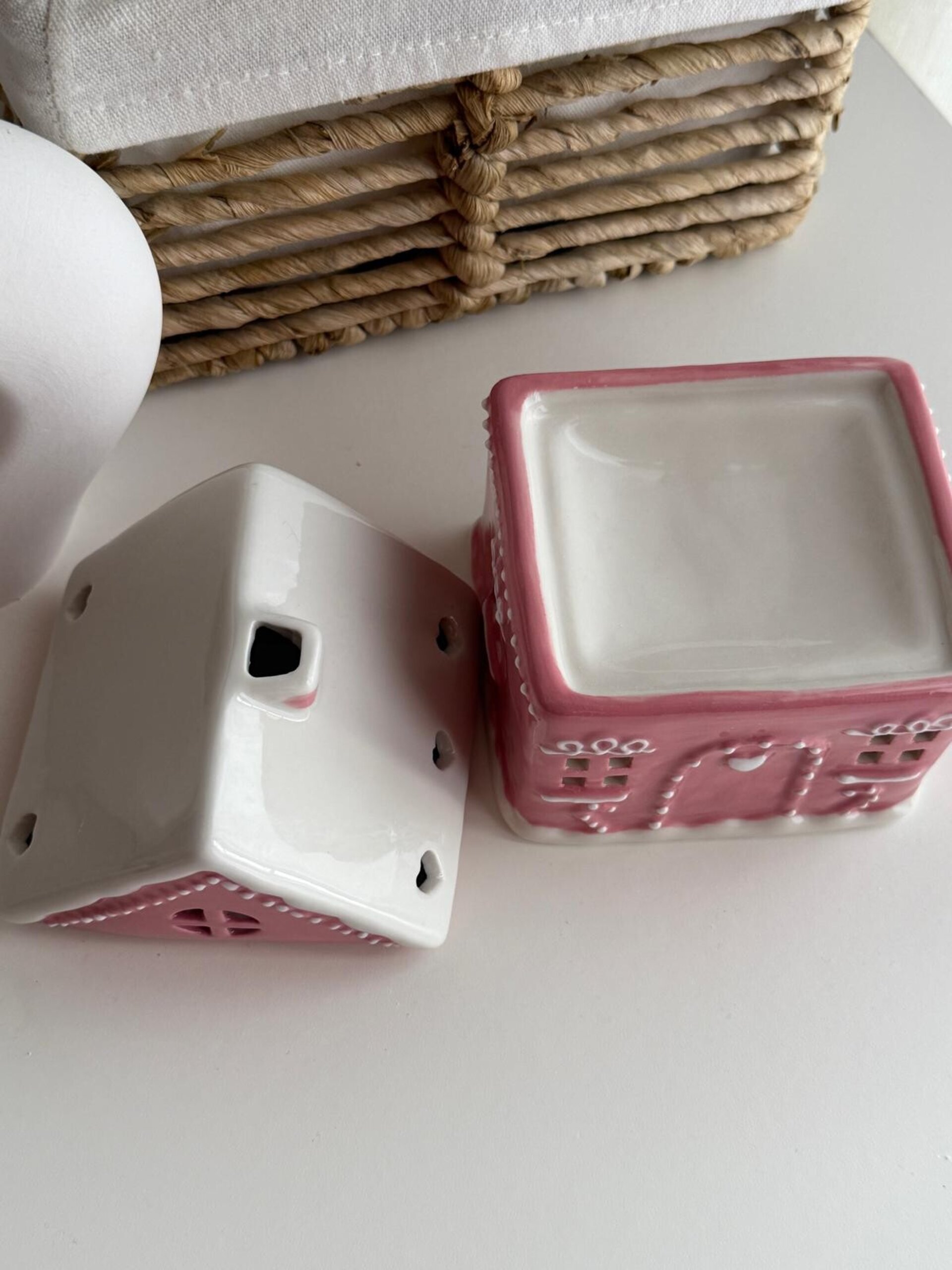 Quemador casita de Jengibre Rosa - 7