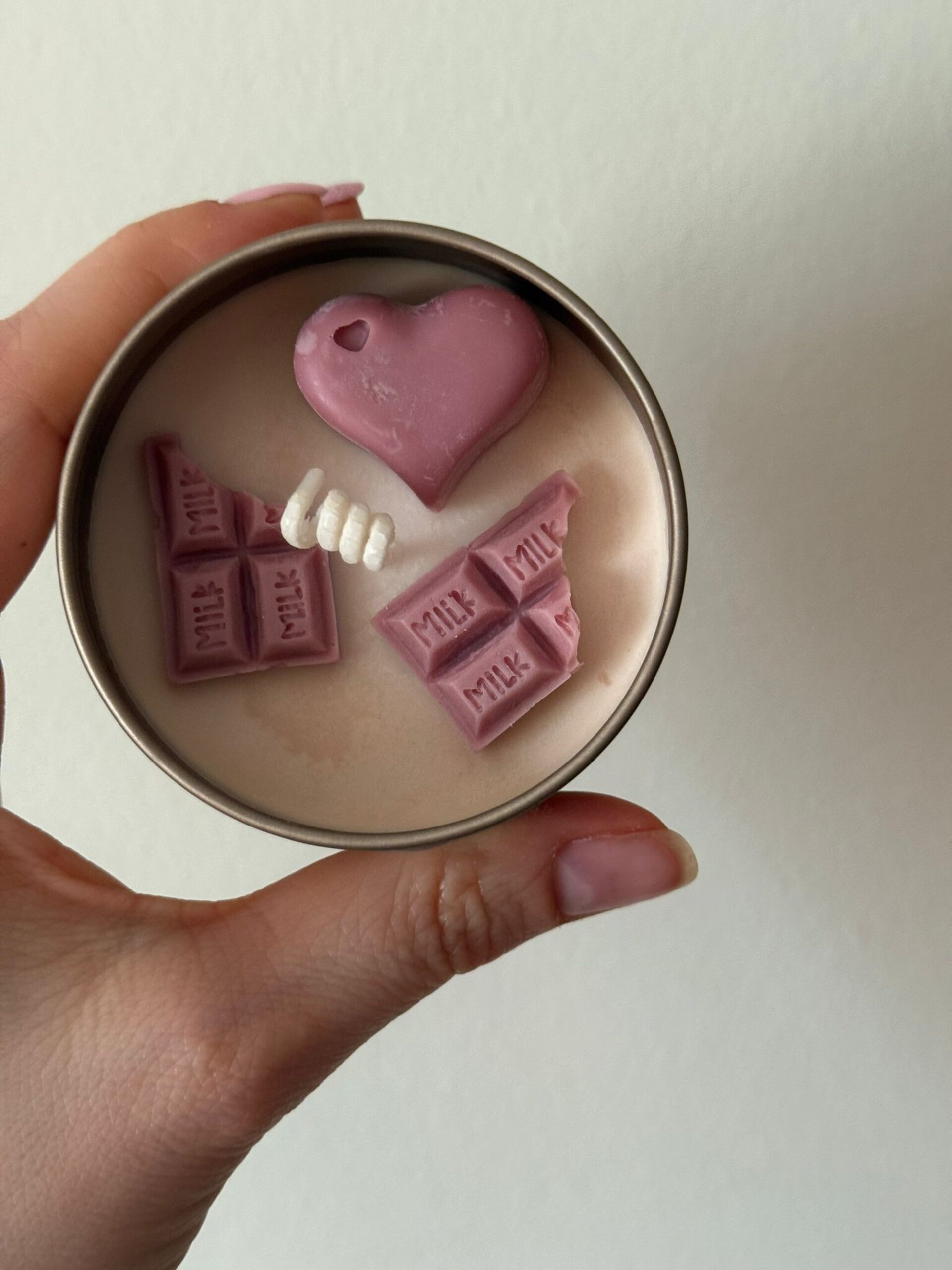 vela aromatica pequeña fondant de chocolate - 1