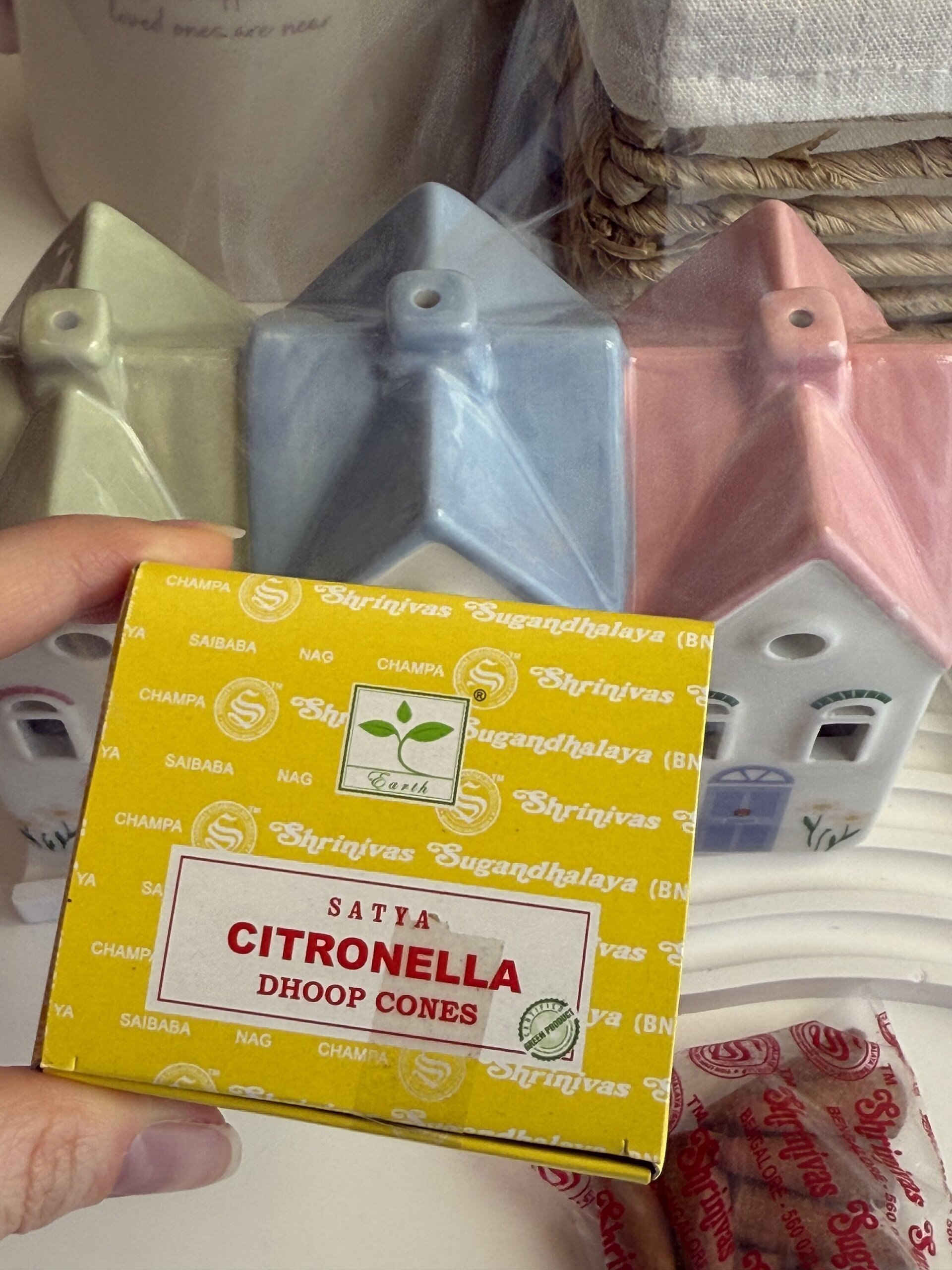 Conos de Incienso Antimosquitos de Citronela | Caja de 12 unidades - 2
