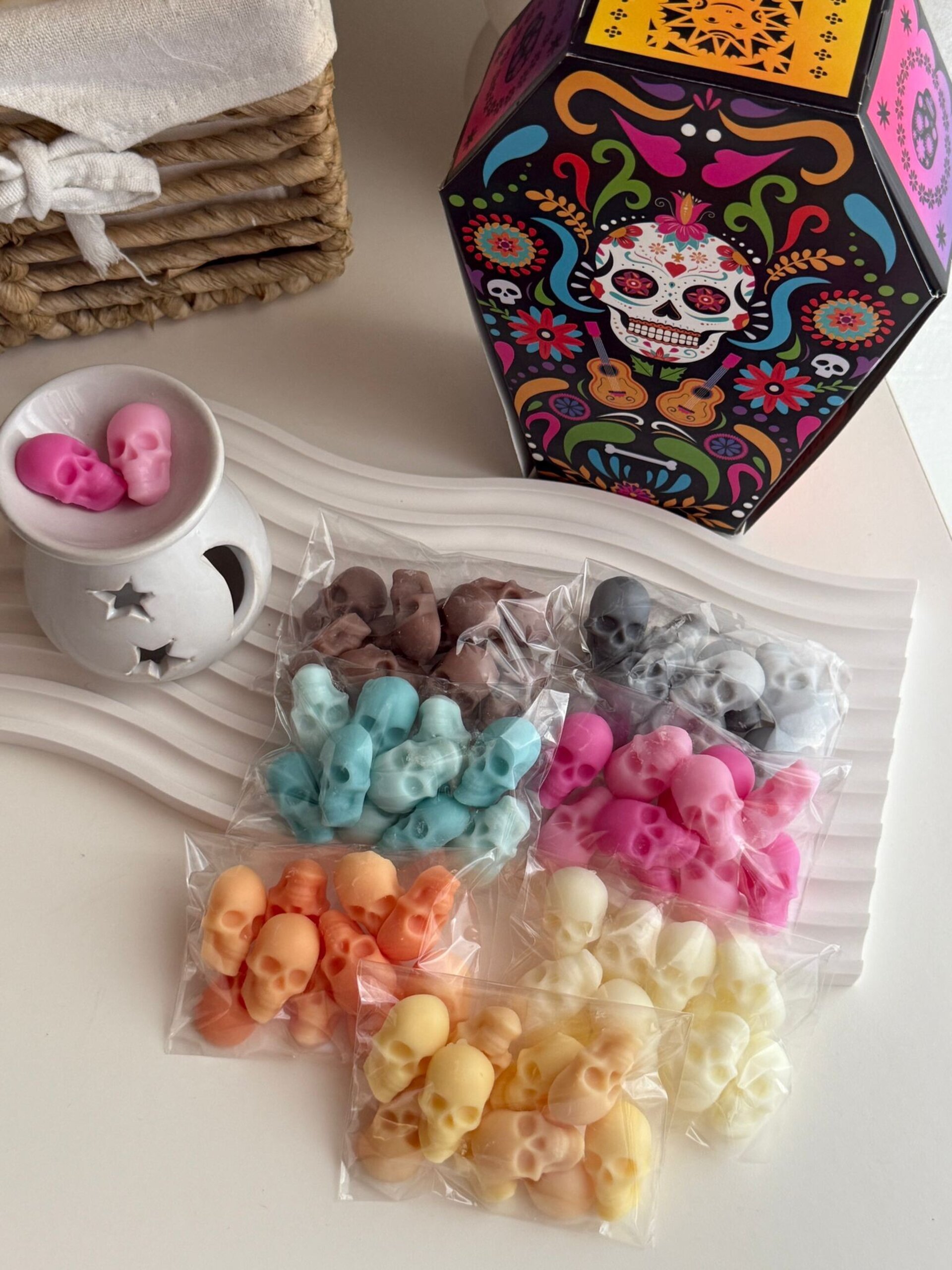 Set Wax Melts “Ataúd de Catrinas” – Aromas cálidos de otoño - 5