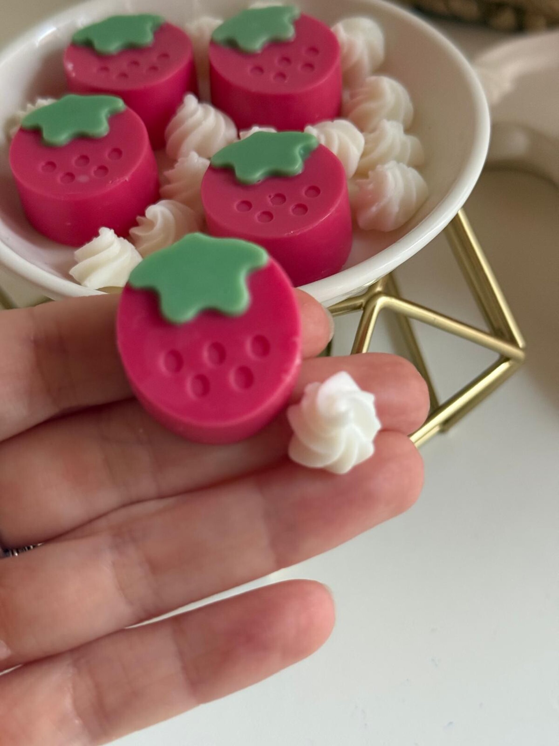 Wax Melts de Fresa y Nata - 2