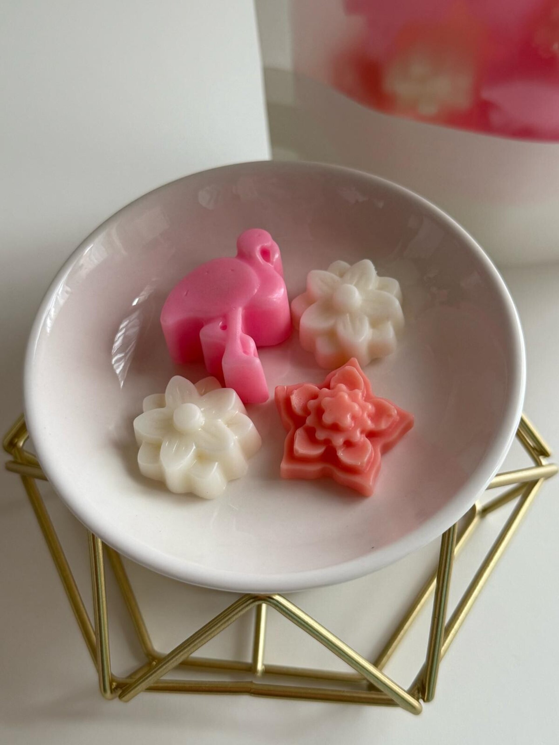 Wax Melts Ginger Lily – Ceras Aromáticas con formas de Flamencos - 3
